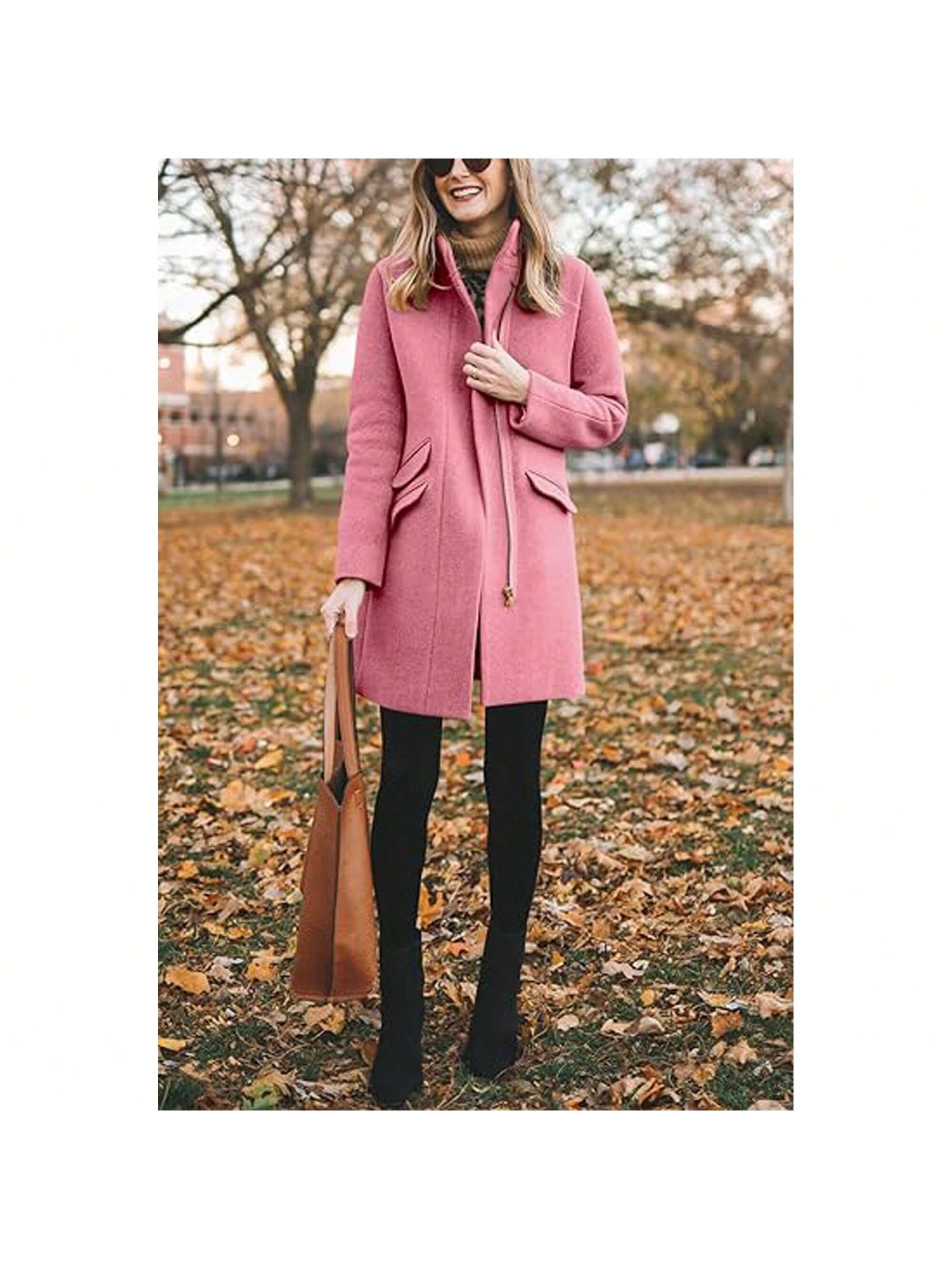 In Pink Women Coats