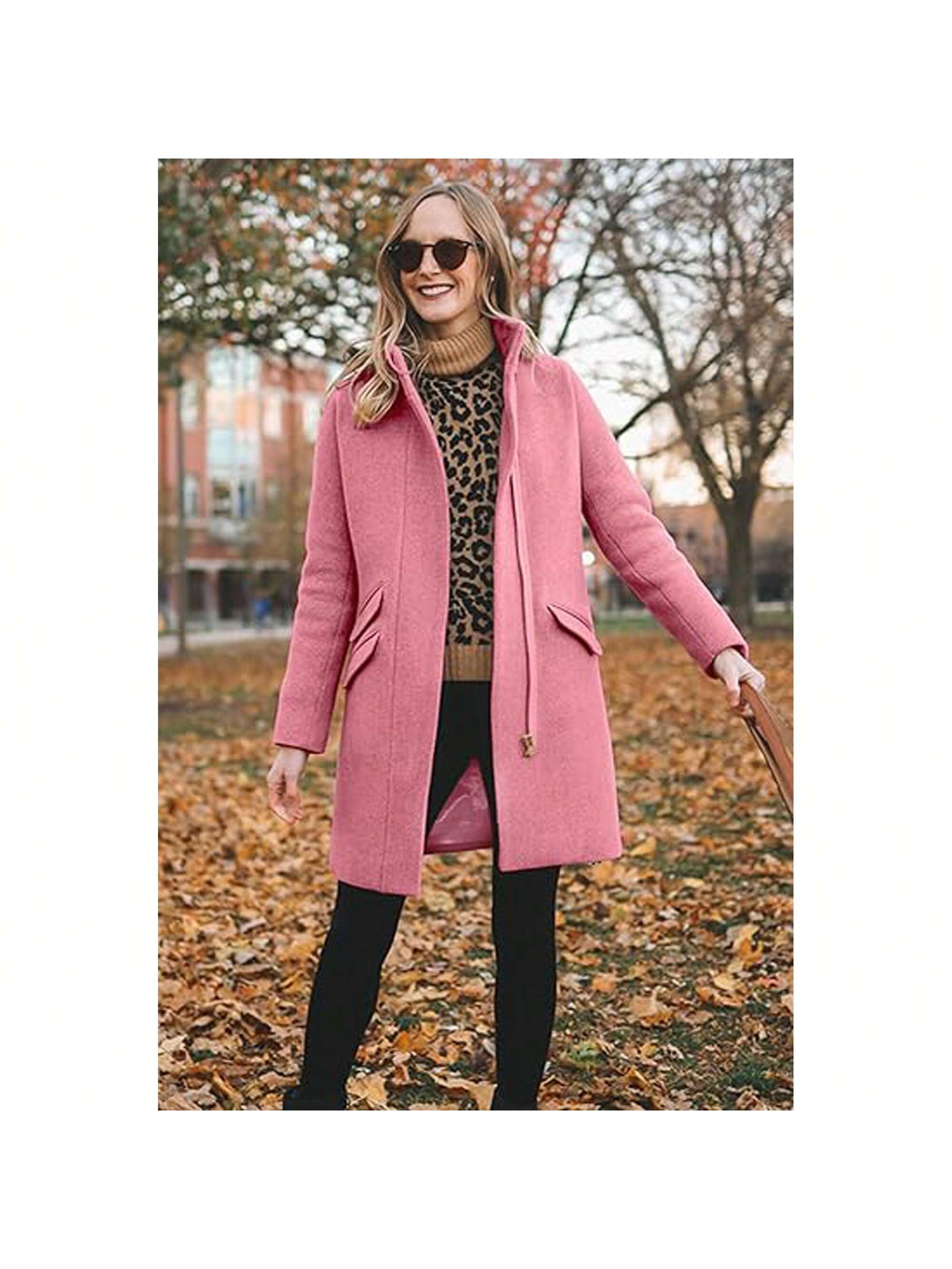 In Pink Women Coats