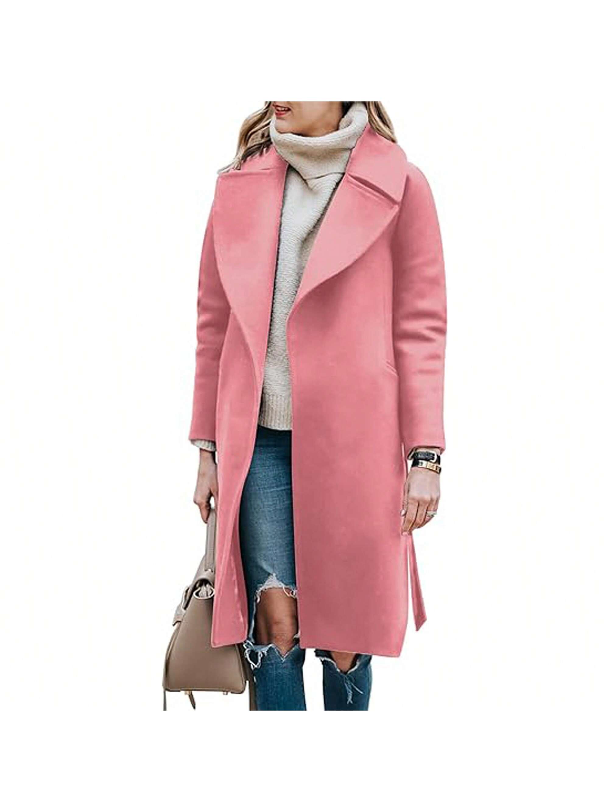 In Pink Women Coats