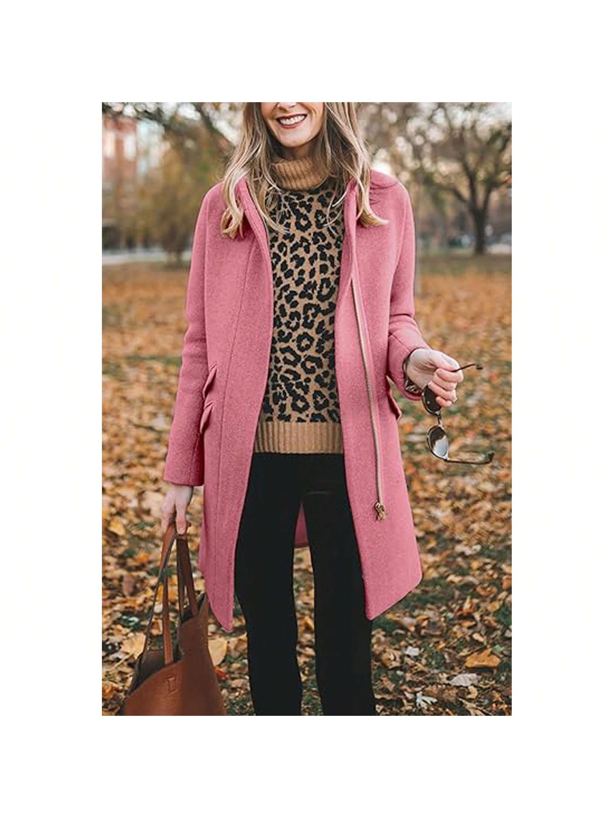 In Pink Women Coats