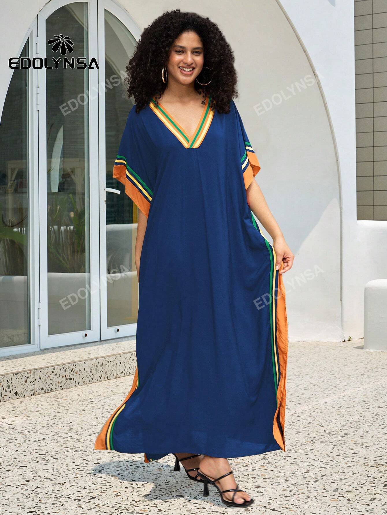 In Blue Women Cover Ups