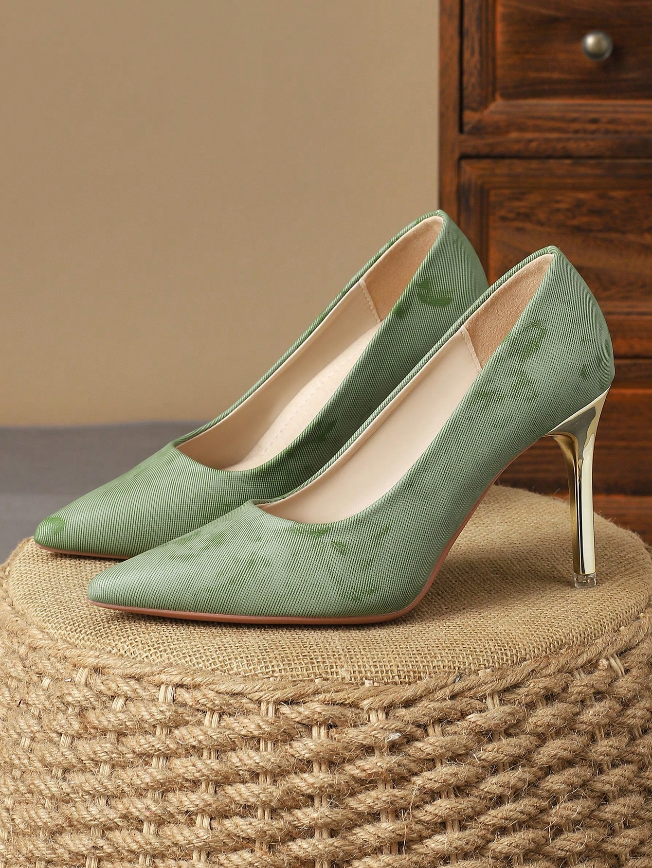 In Mint Green Women Shoes