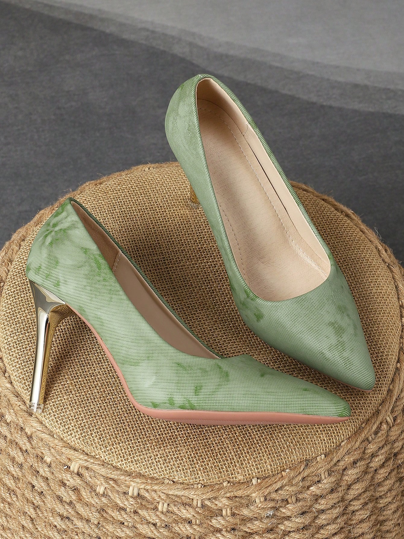 In Mint Green Women Shoes