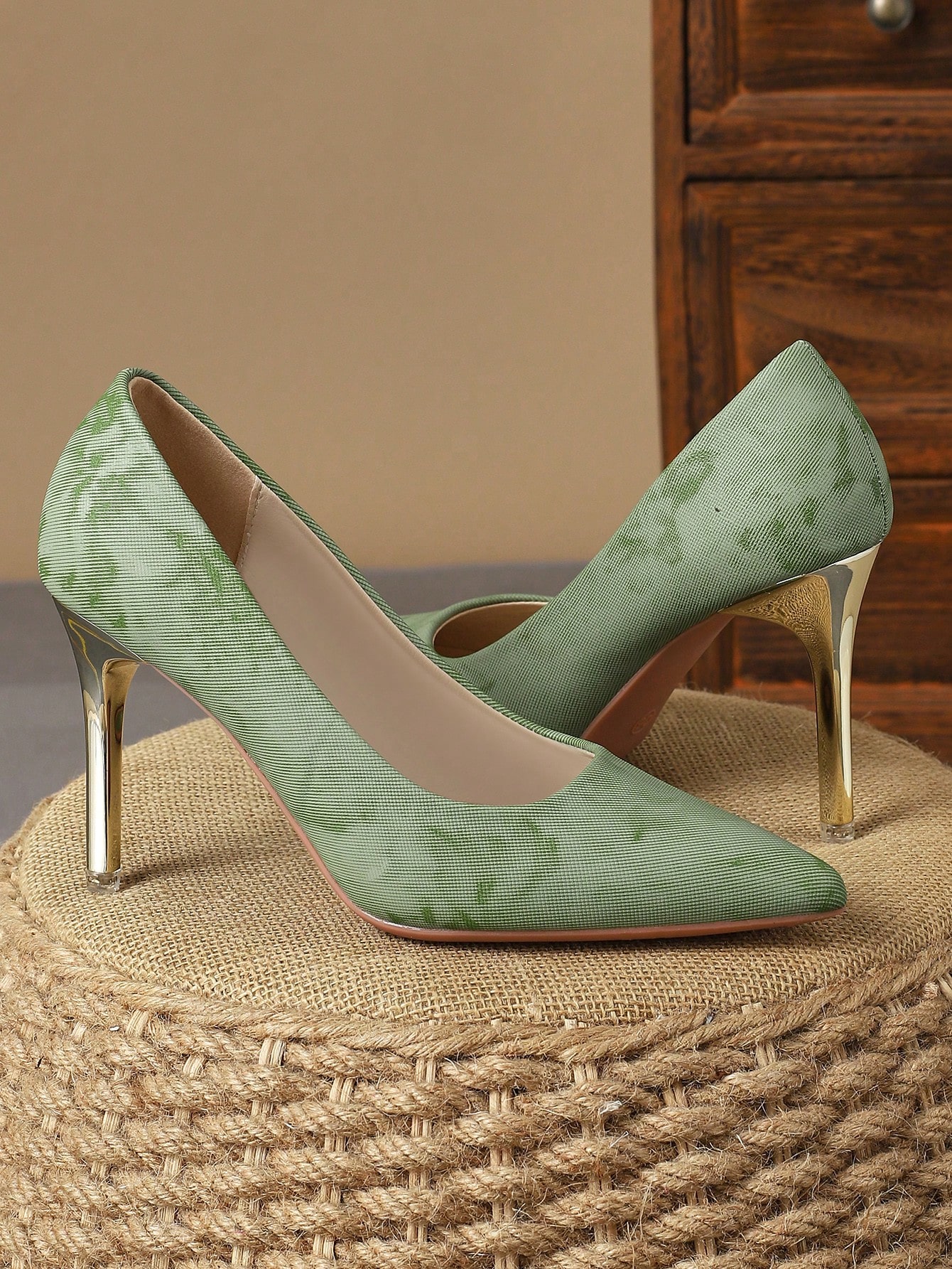 In Mint Green Women Shoes