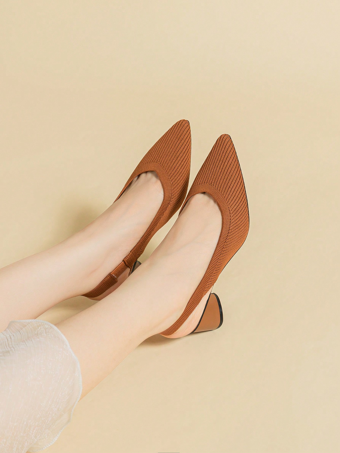 In Brown Women Pumps