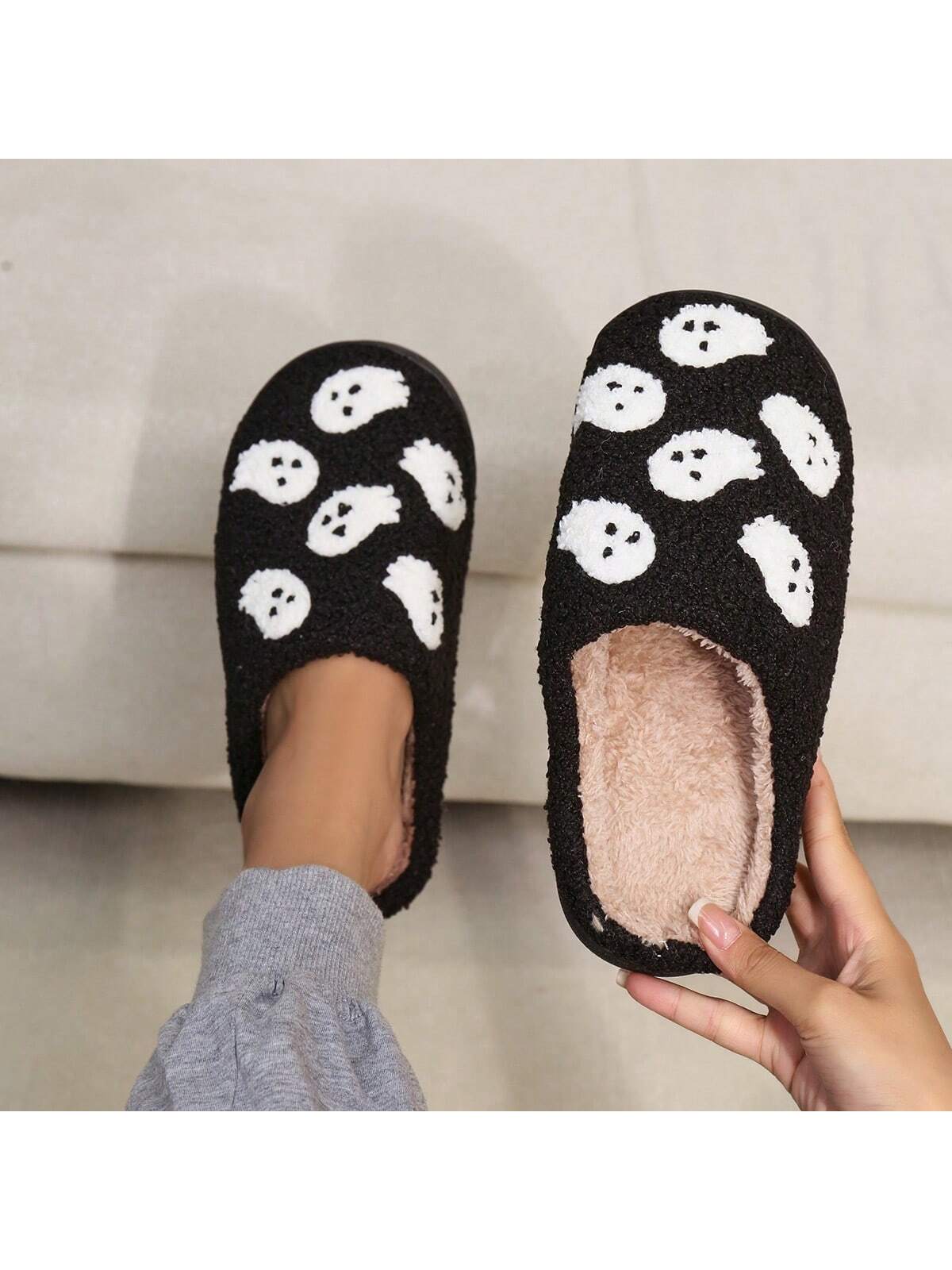 In Black Women Home Slippers