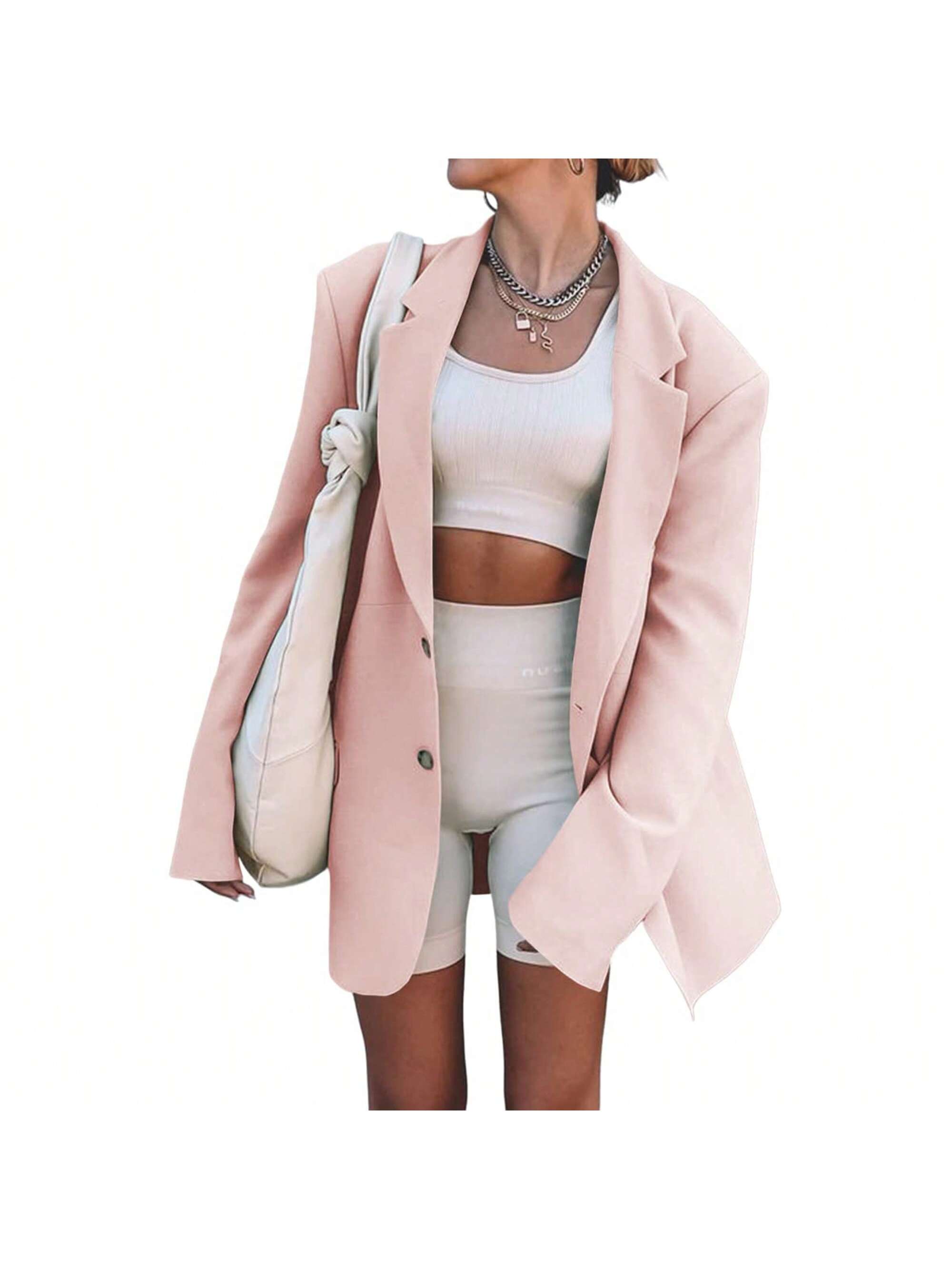 In Pink Women Blazers