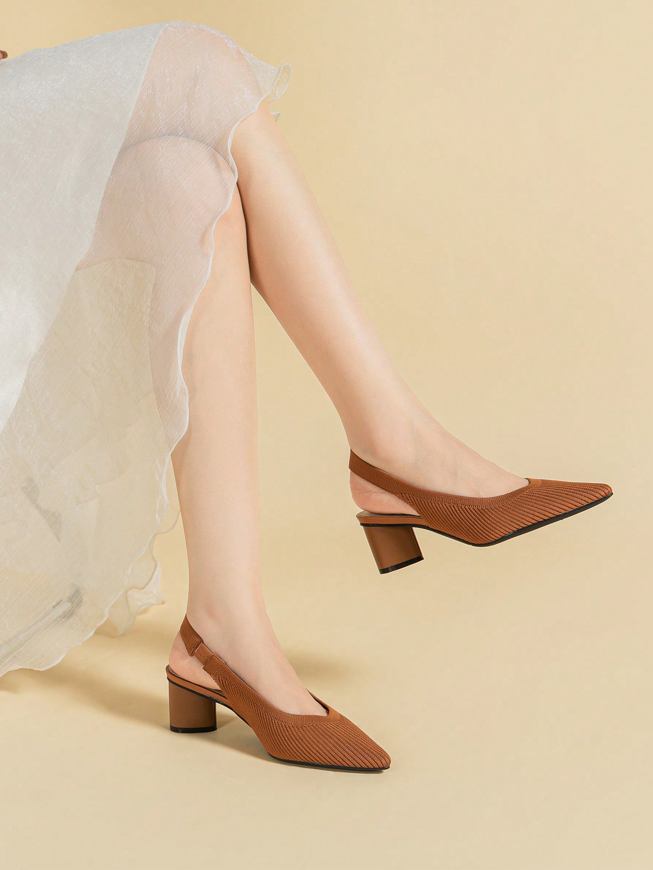 In Brown Women Pumps