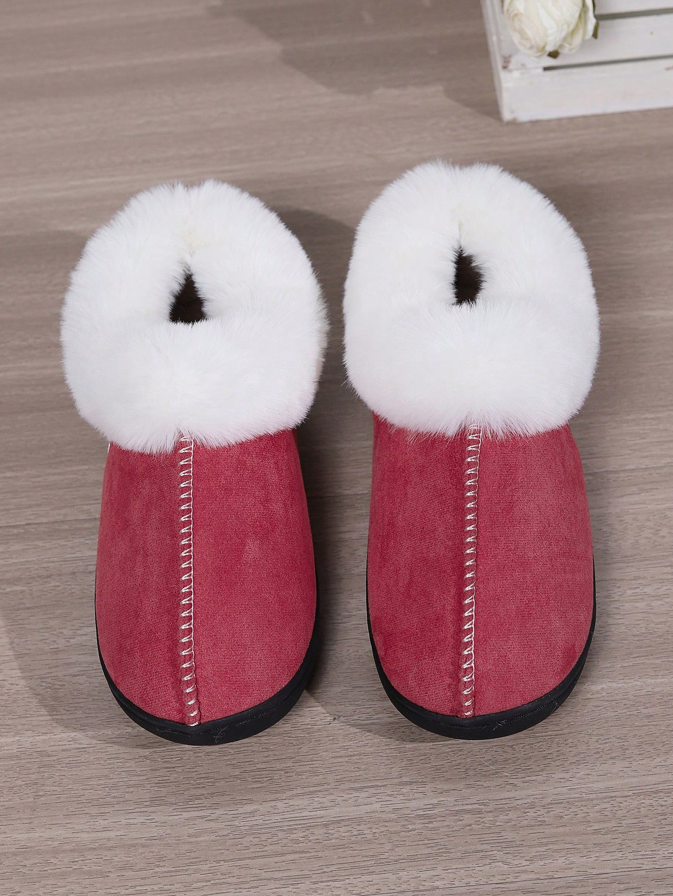 In Red Women Home Slippers