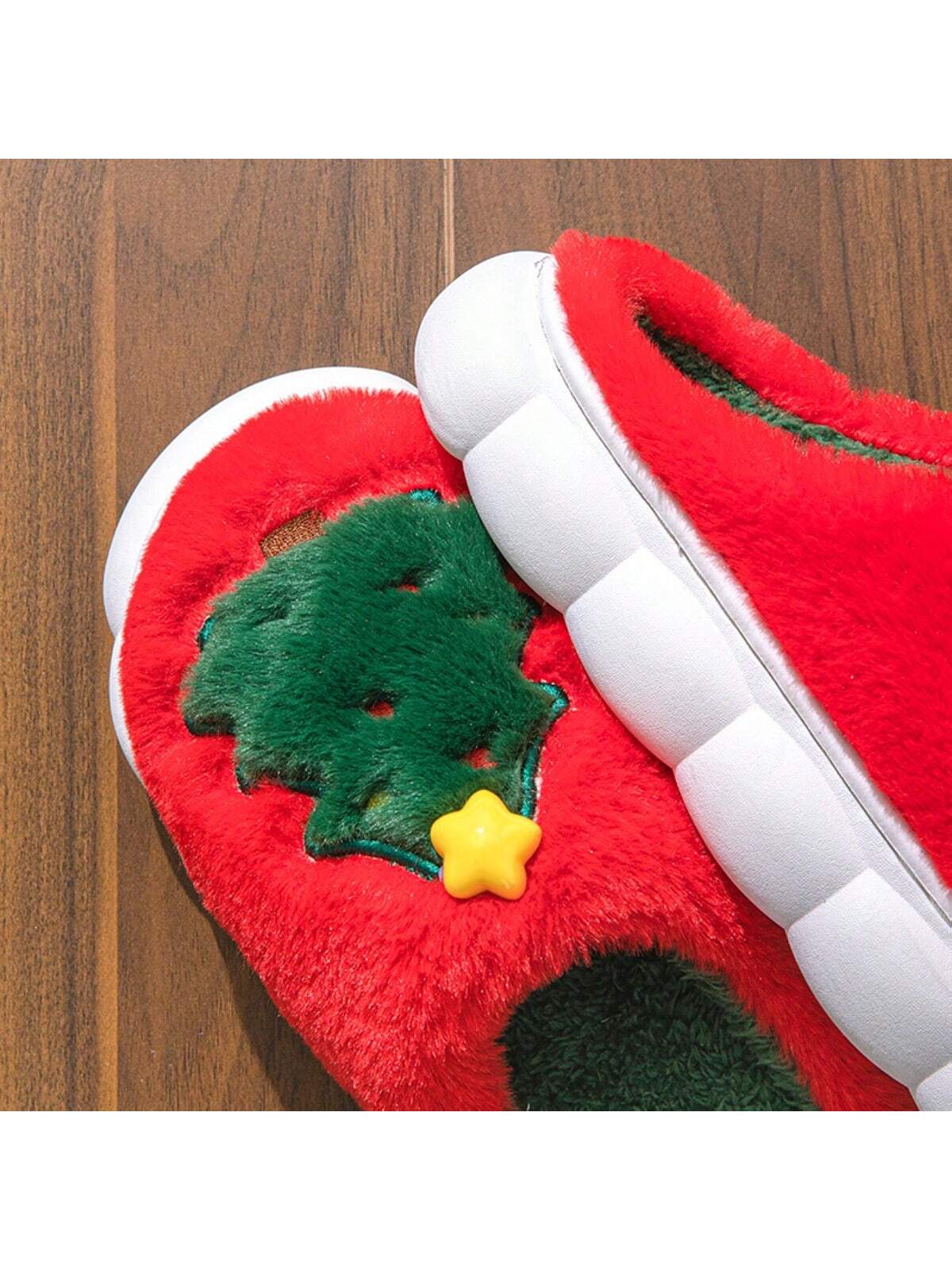 In Red Women Home Slippers