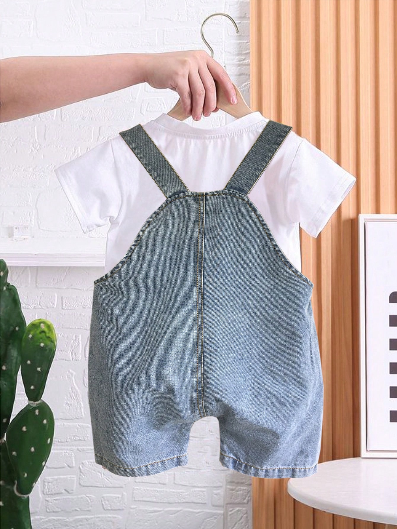 Young Girls Denim Overalls & Jumpsuits