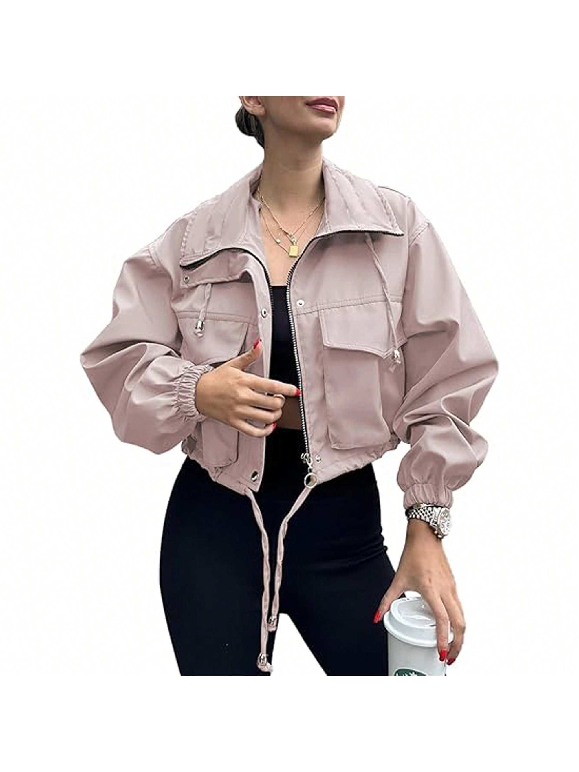 In Pink Women Jackets