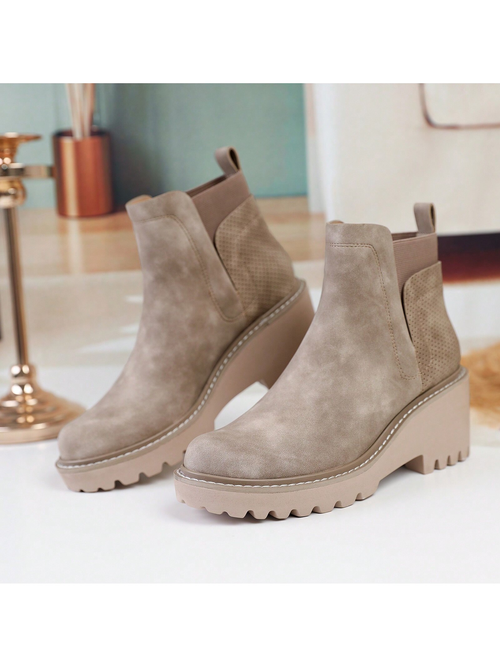 In Khaki Women Ankle Boots & Booties