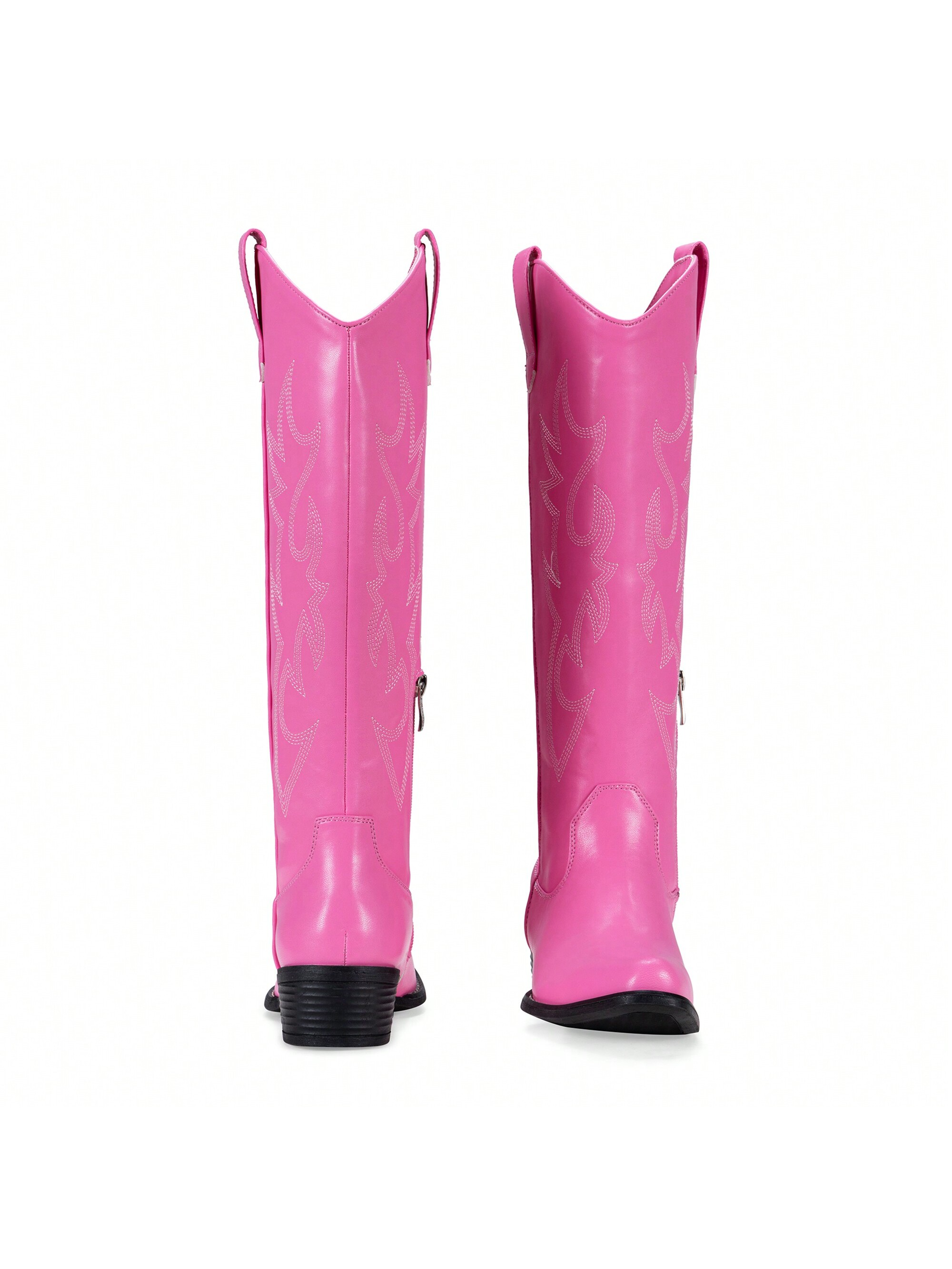 In Pink Women Knee-High Boots