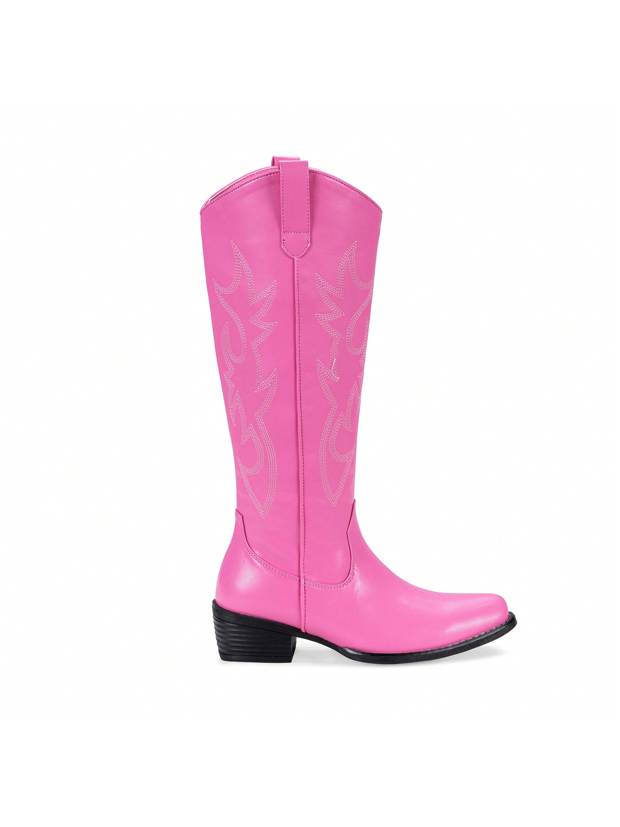 In Pink Women Knee-High Boots