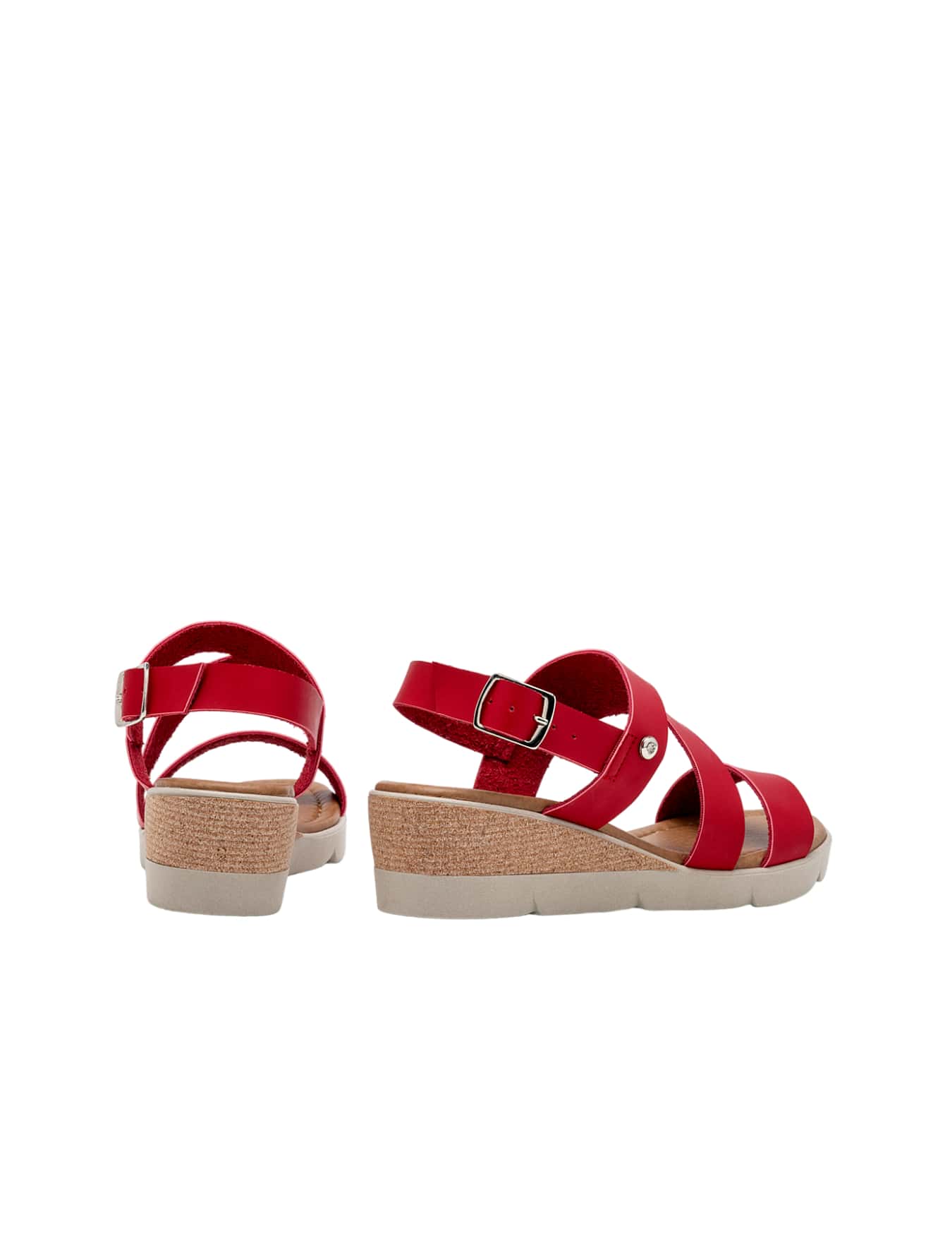 In Red Women Wedges & Flatform