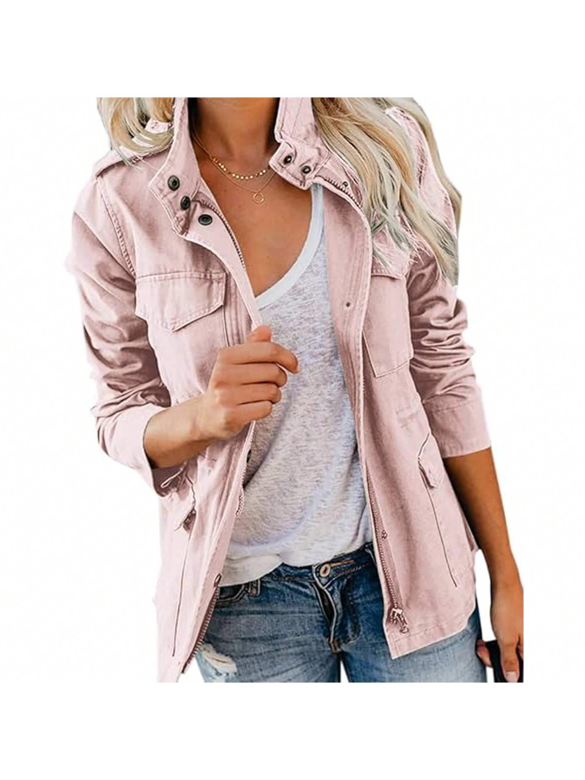 In Pink Women Coats