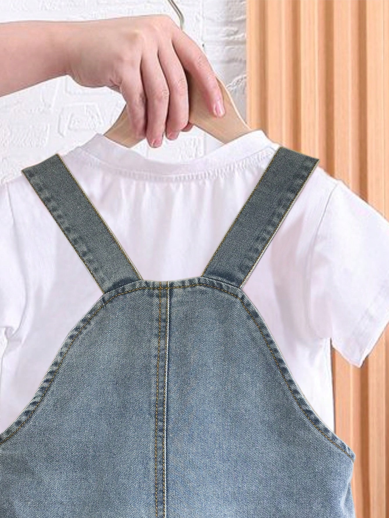 Young Girls Denim Overalls & Jumpsuits