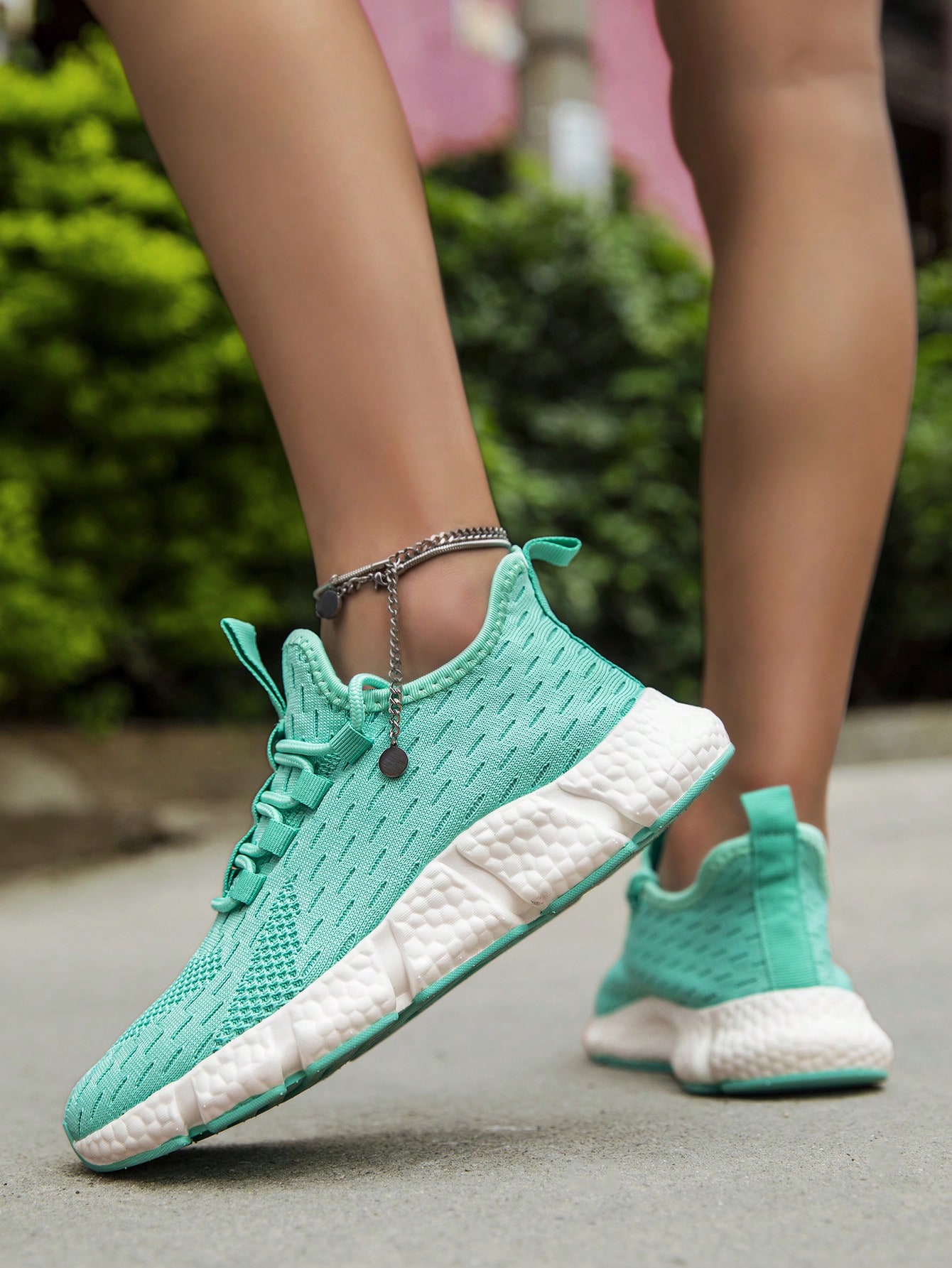 In Mint Green Women Shoes