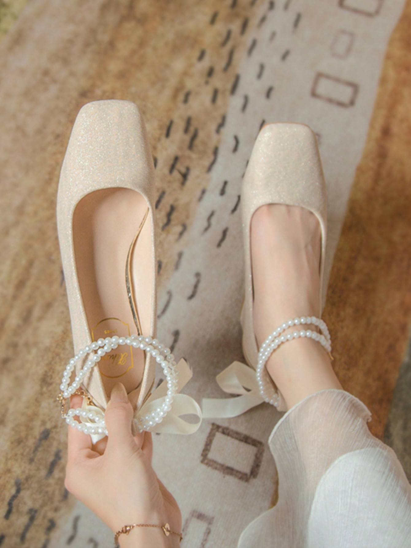 In Champagne Women Pumps