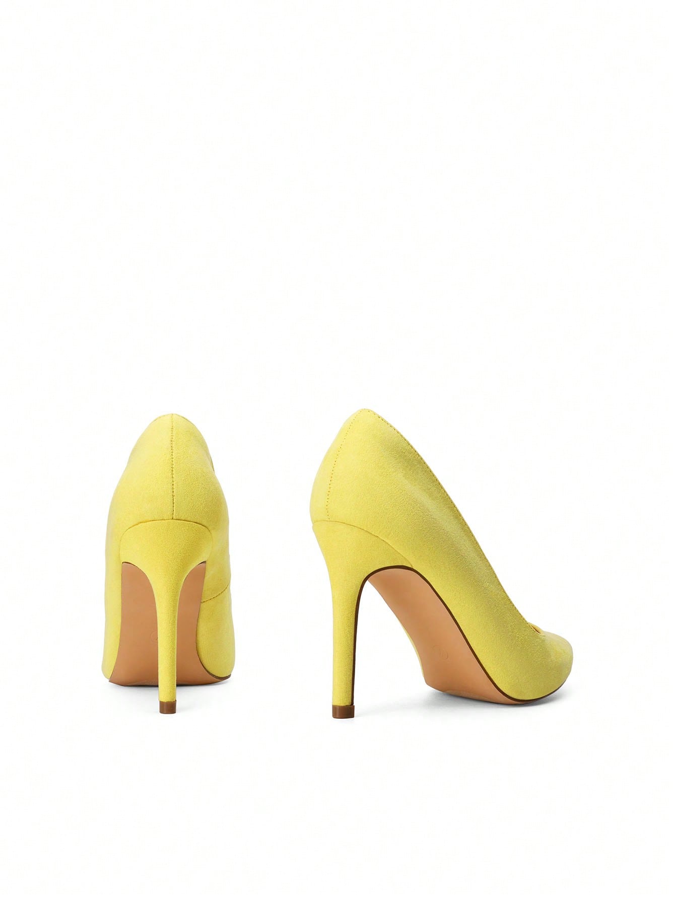 In Yellow Women Pumps