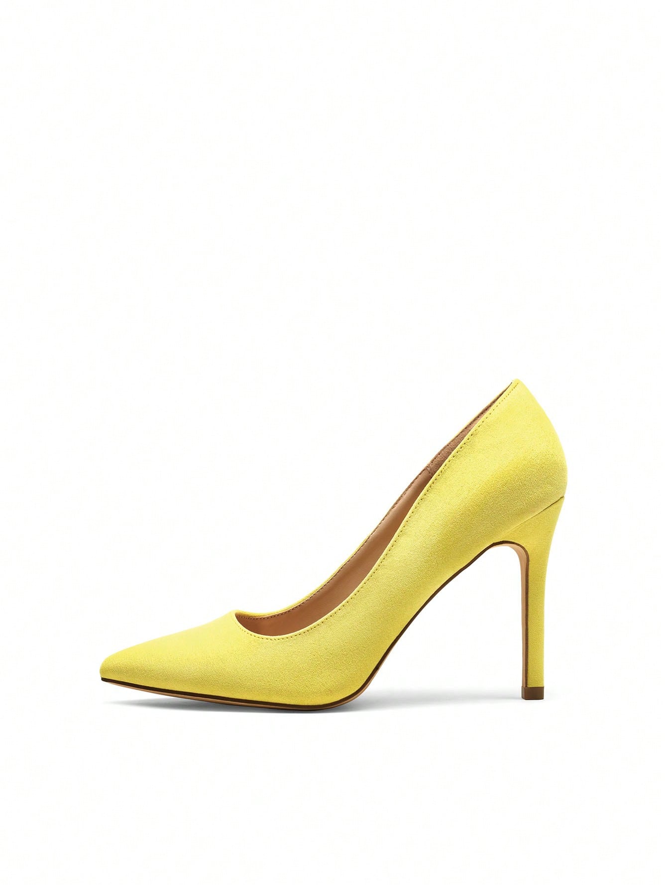 In Yellow Women Pumps