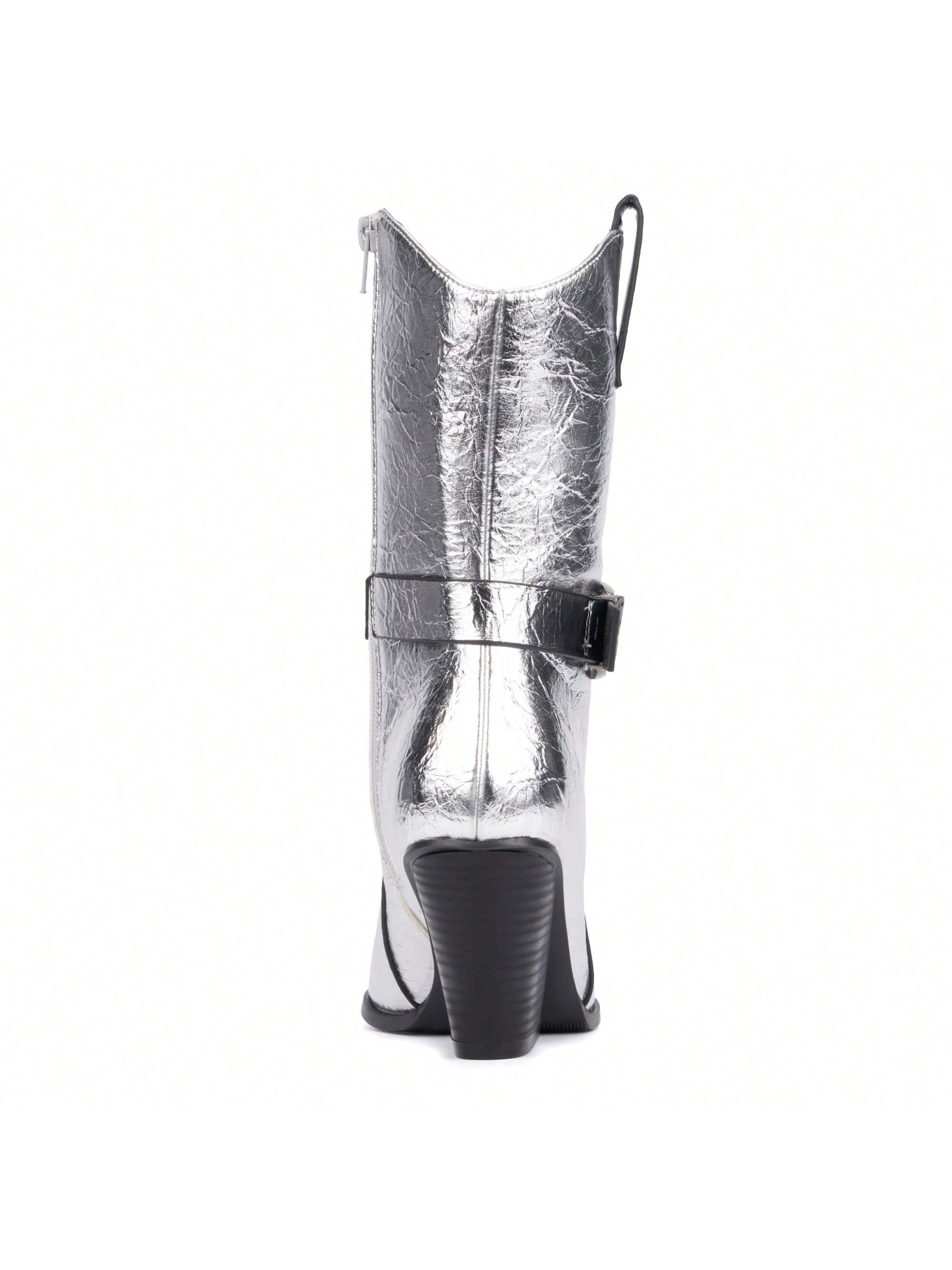 In Silver Women Ankle Boots & Booties