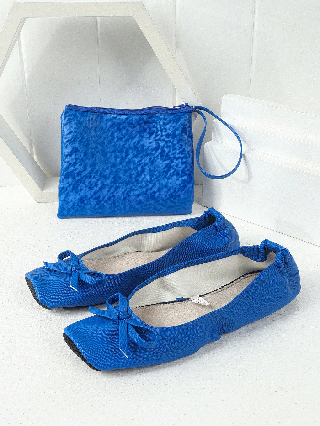 In Royal Blue Women Flats