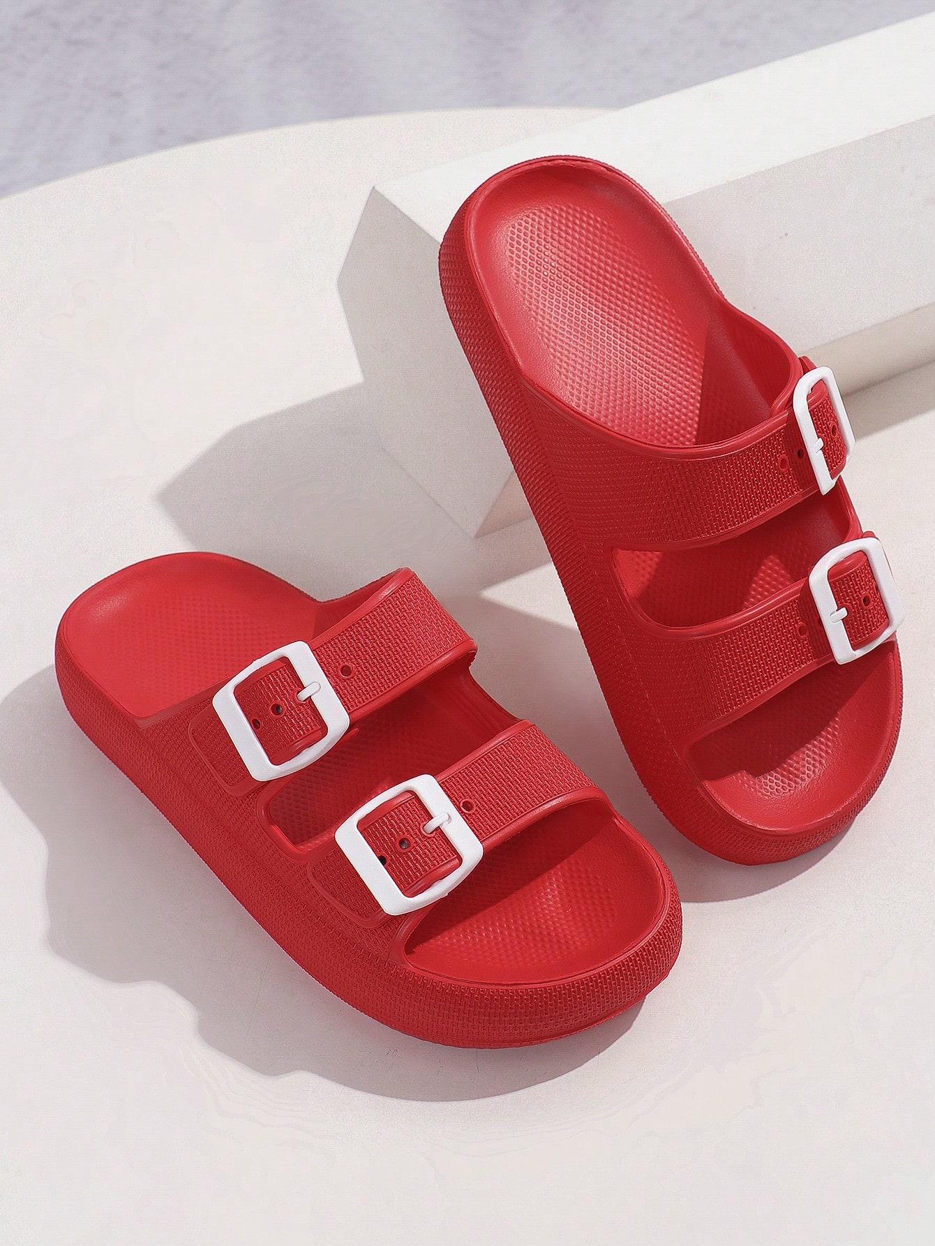 In Red Women Home Slippers