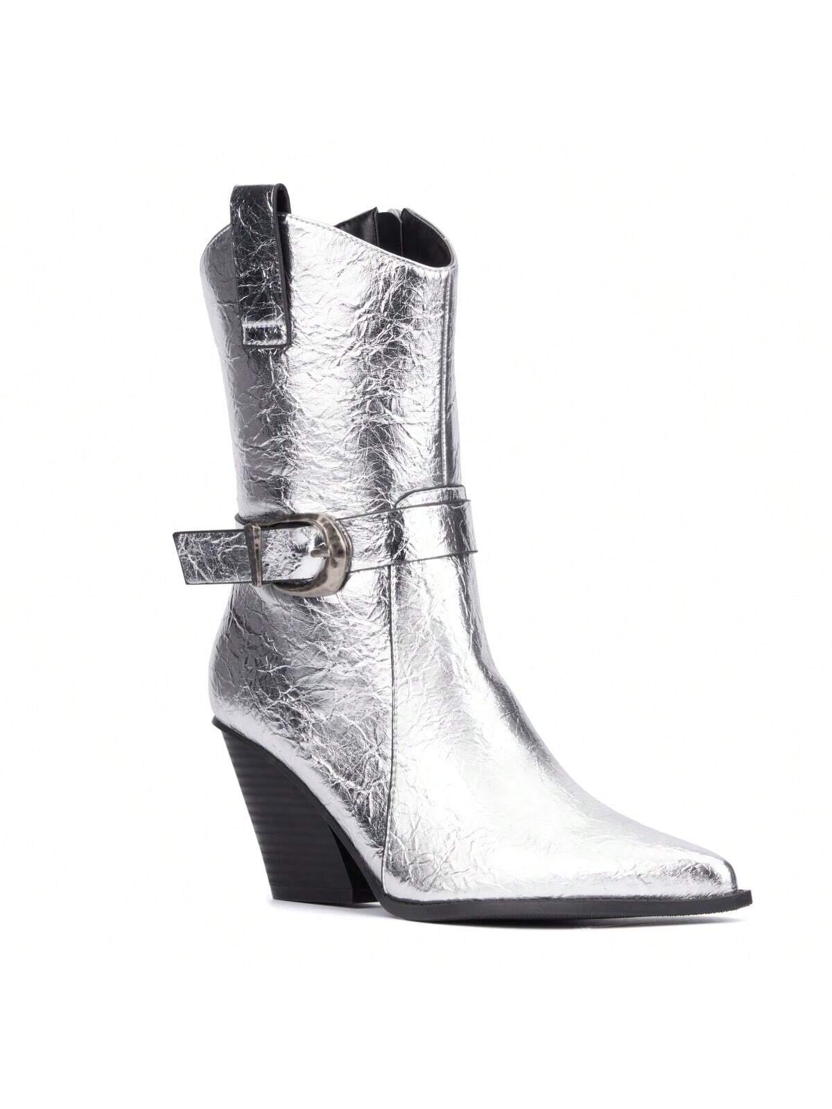 In Silver Women Ankle Boots & Booties