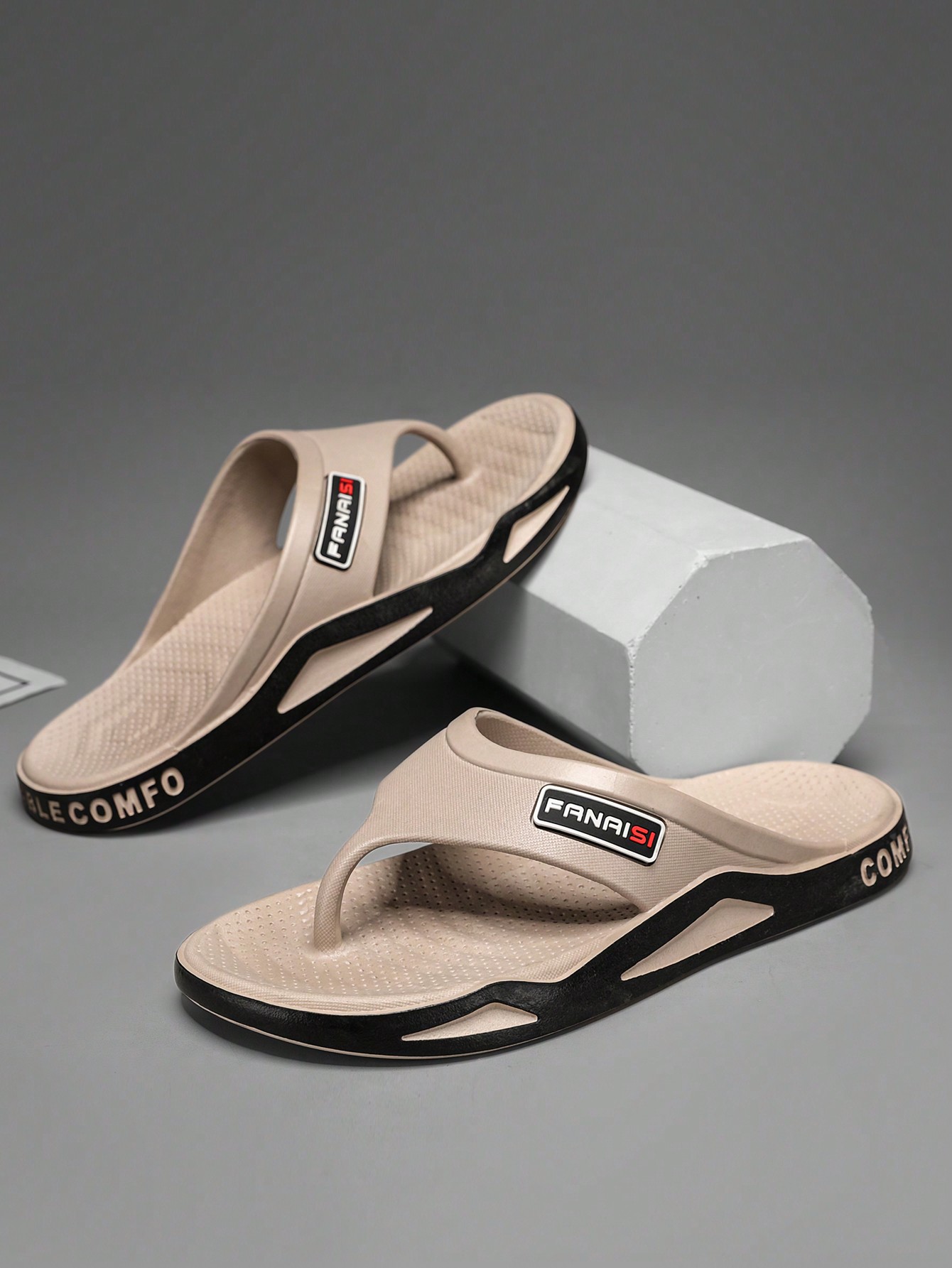 In Khaki Women Slides