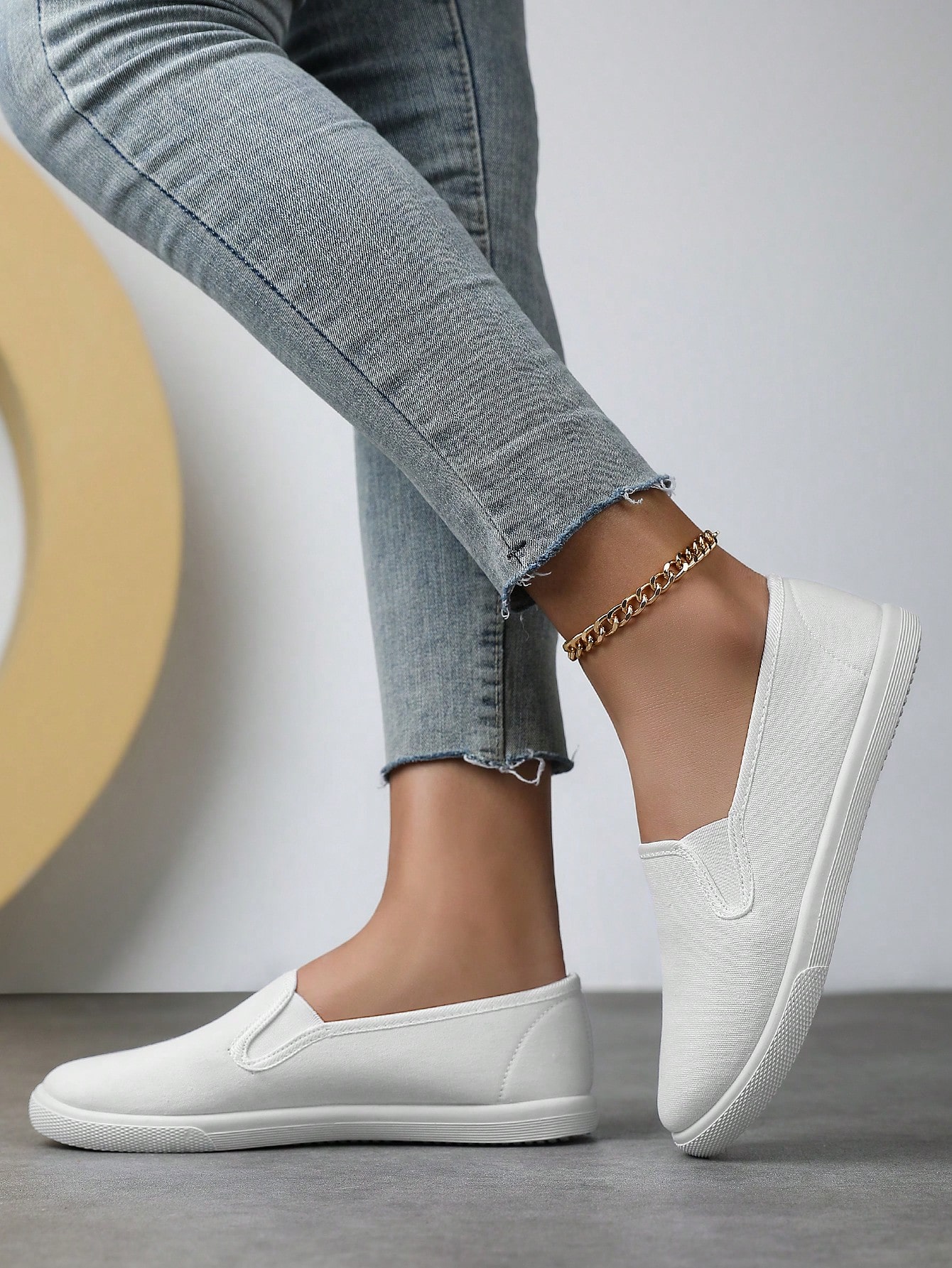 In White Women Flats