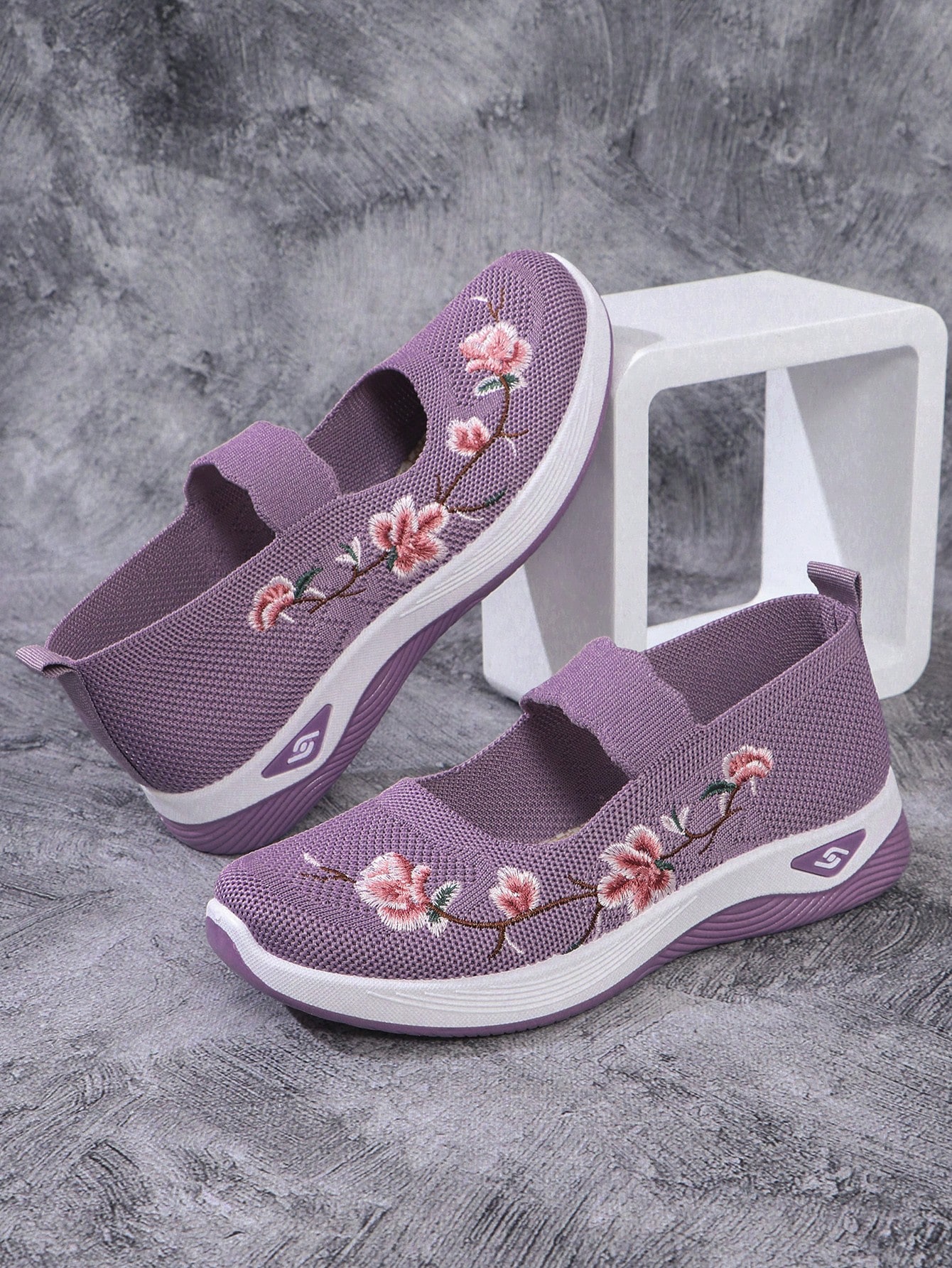 In Mauve Purple Women Shoes