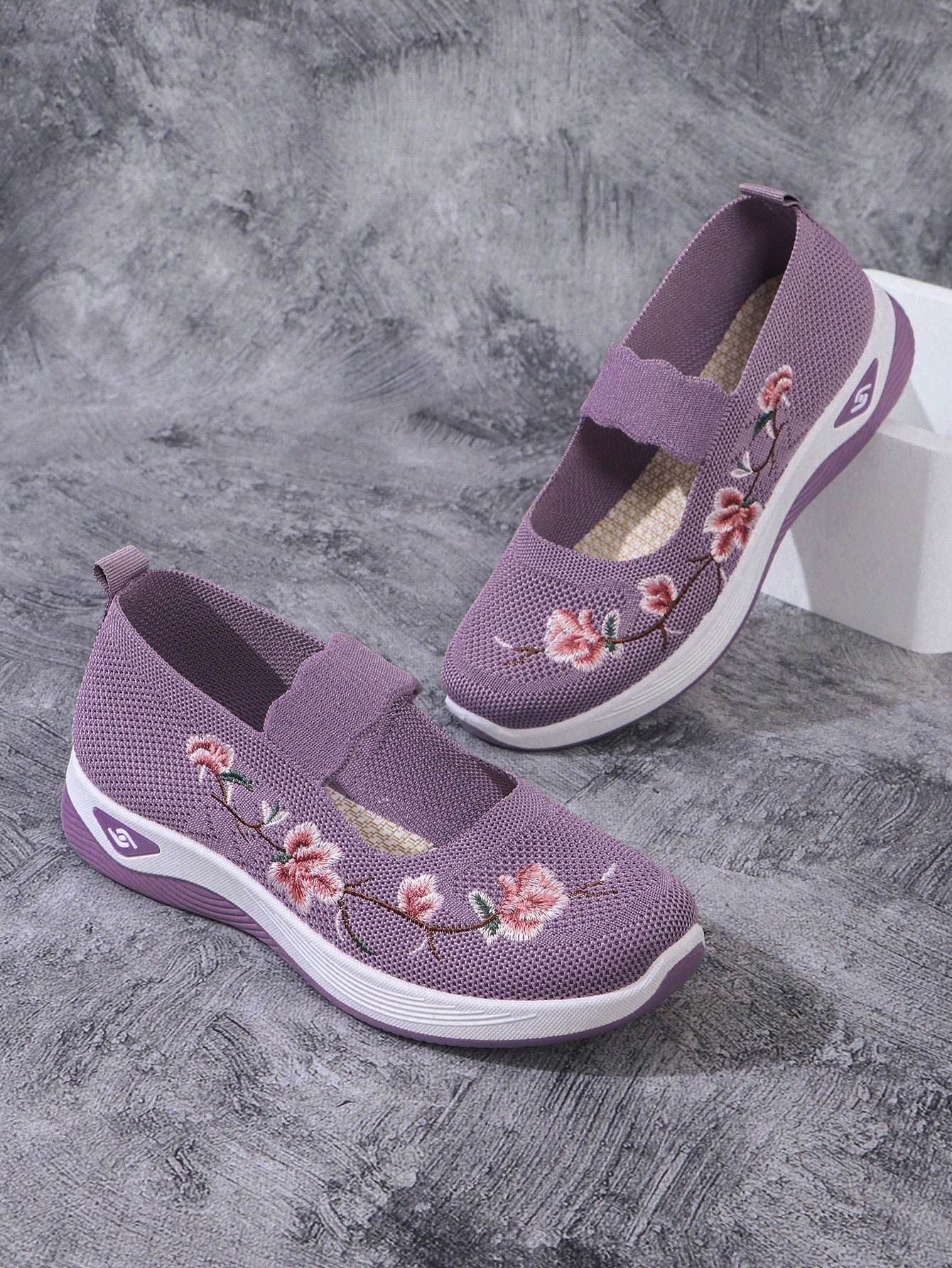 In Mauve Purple Women Shoes