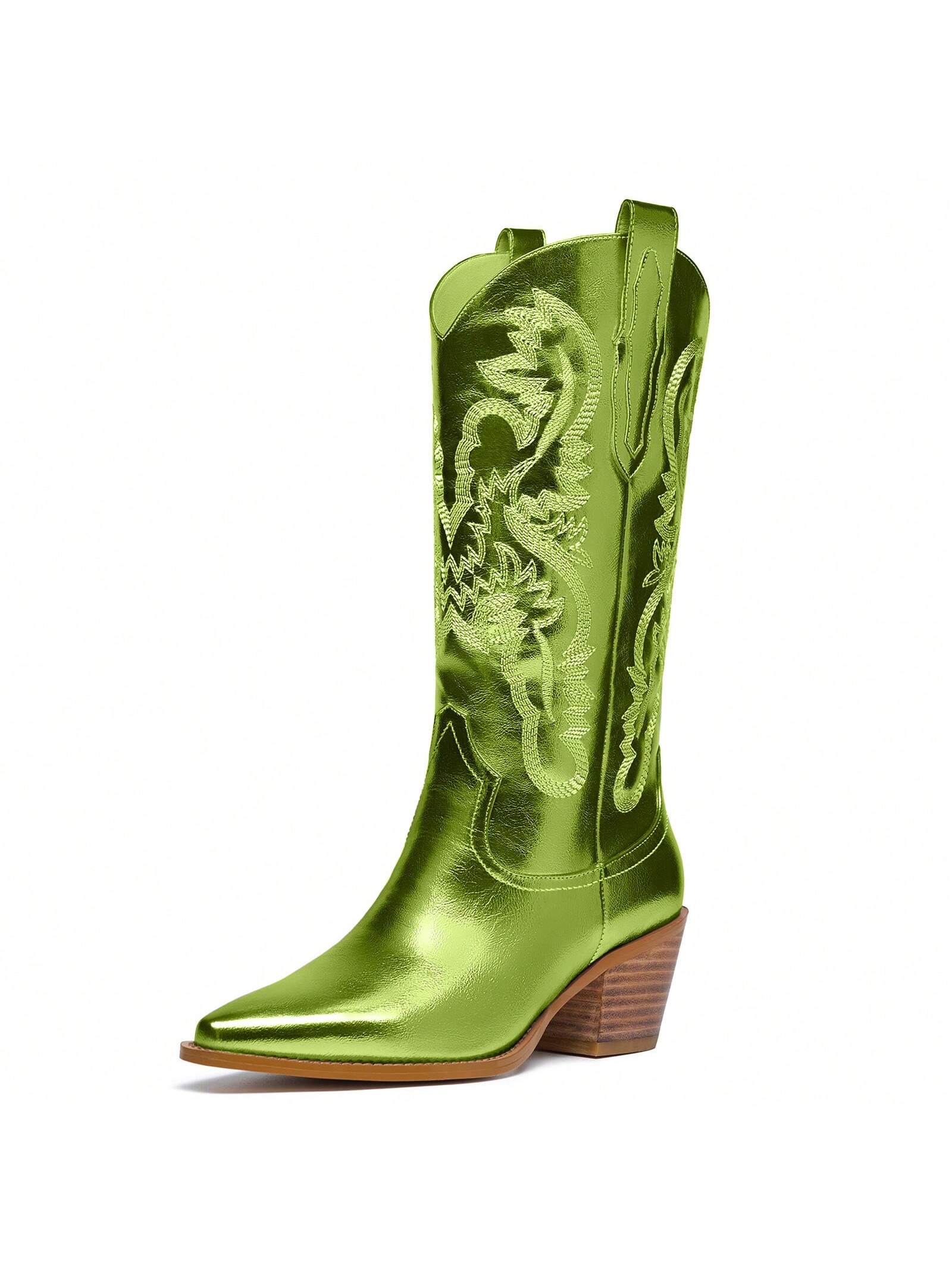 In Green Women Fashion Boots