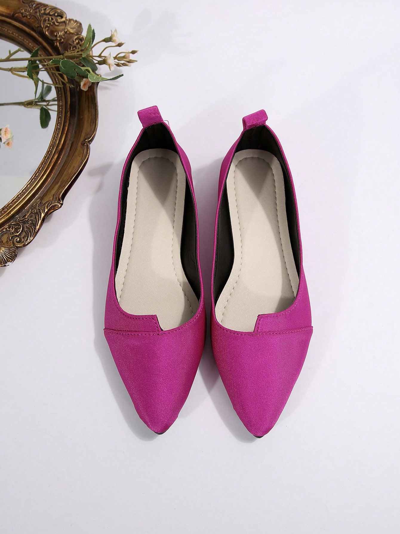 In Hot Pink Women Flats