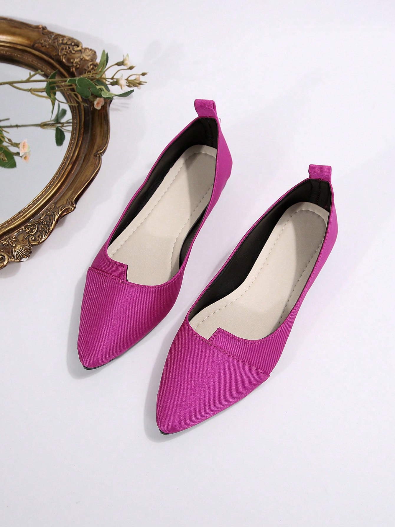 In Hot Pink Women Flats