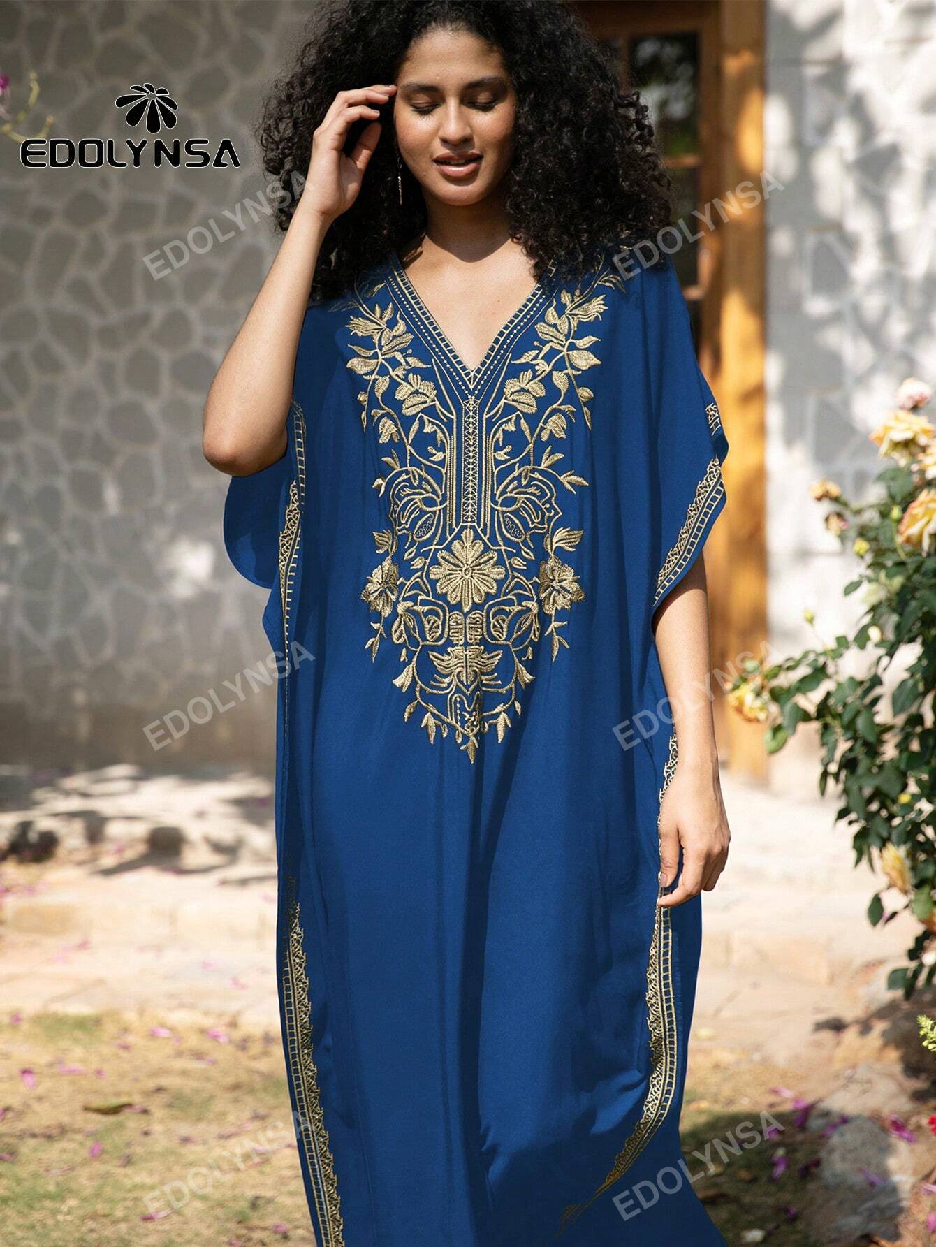 In Blue Women Cover Ups