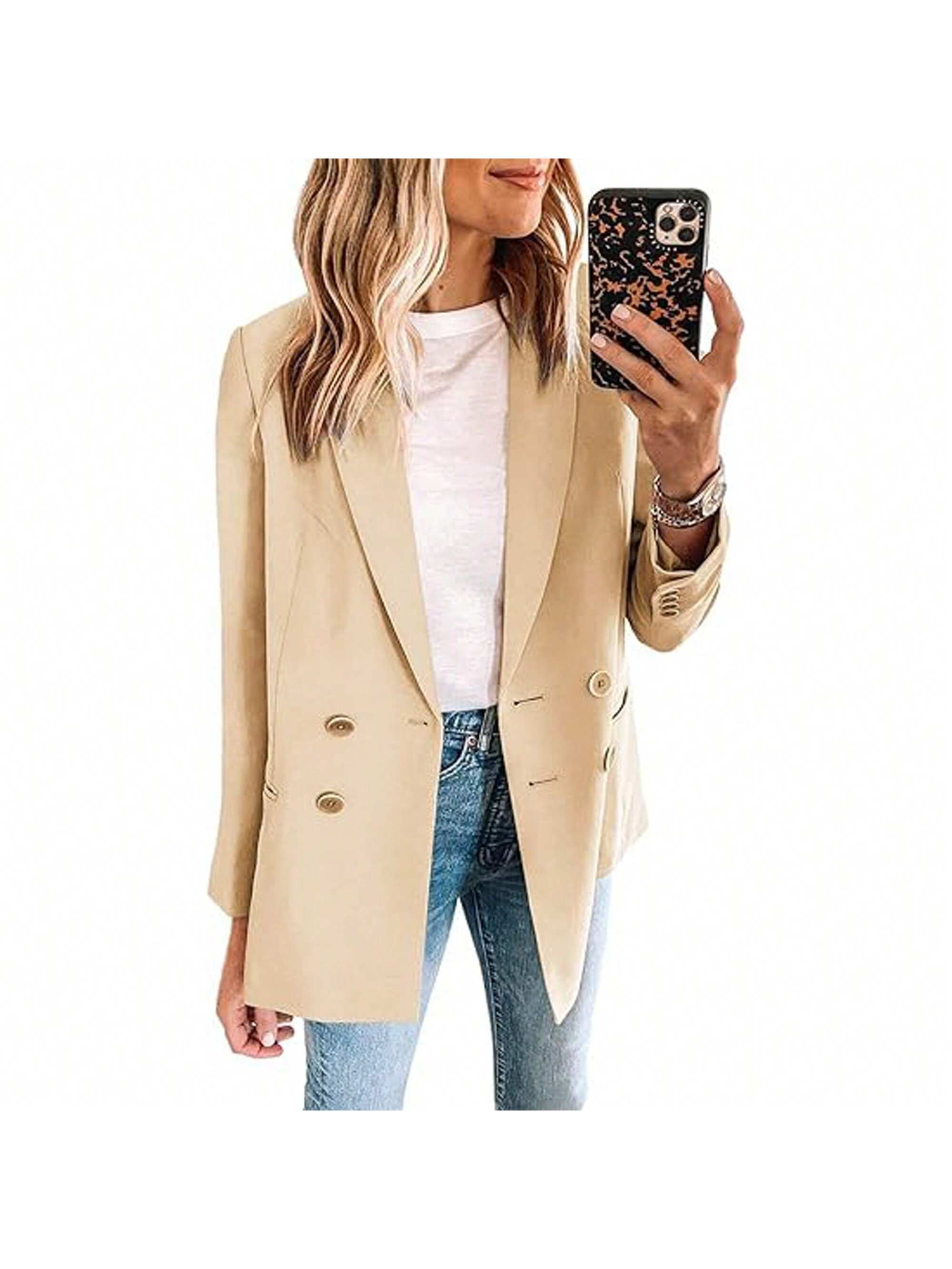 In Beige Women Suits