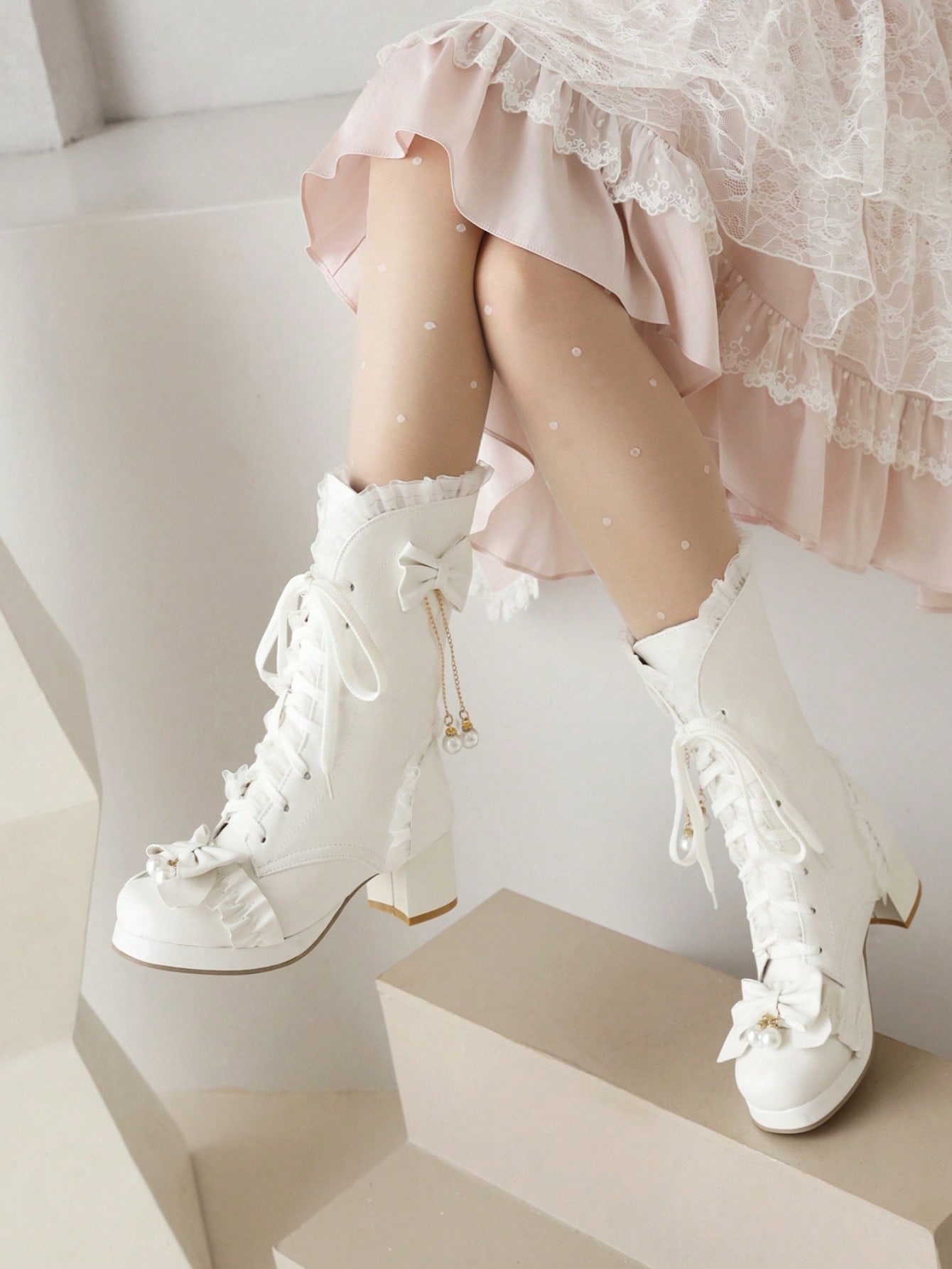 In White Women Ankle Boots & Booties