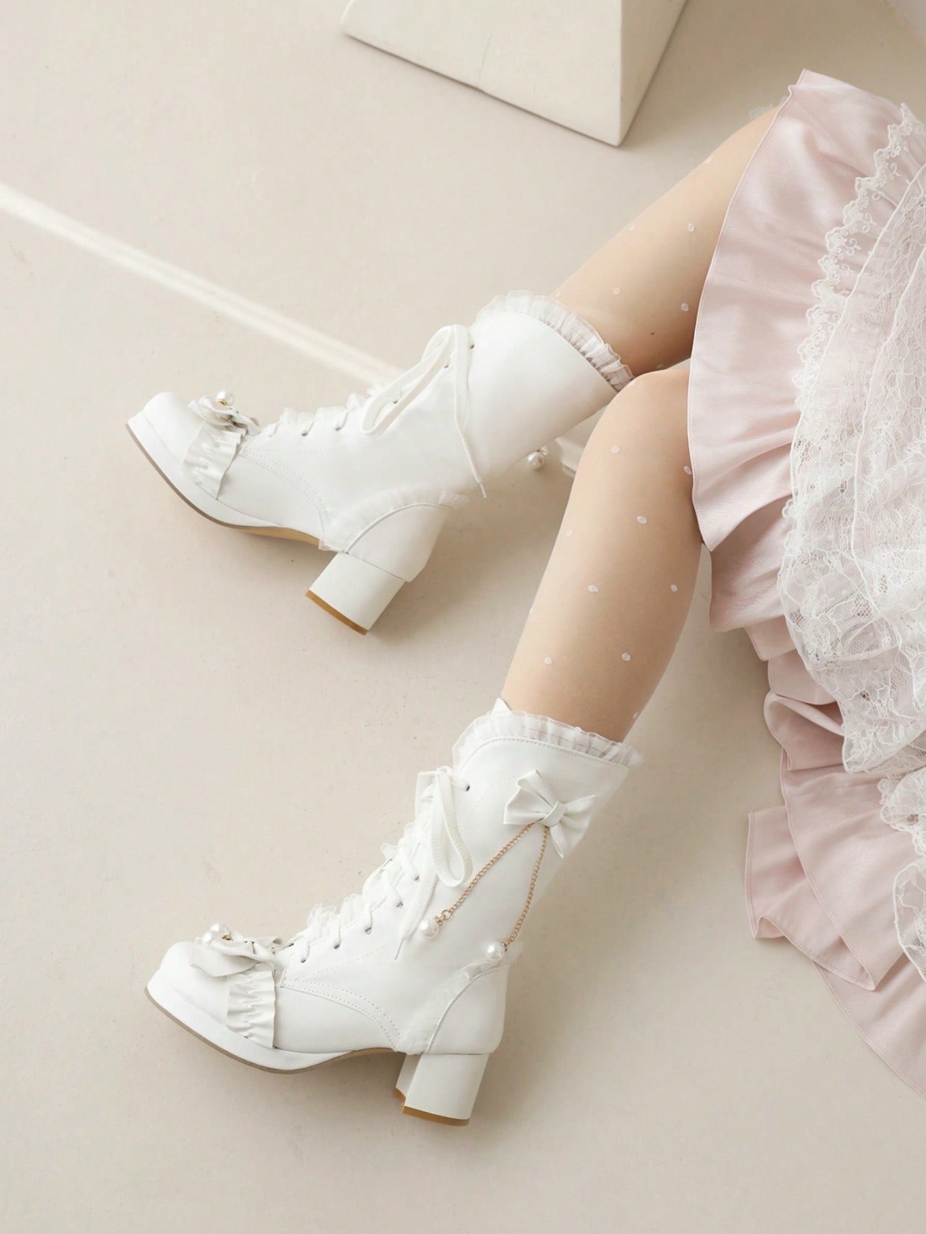 In White Women Ankle Boots & Booties