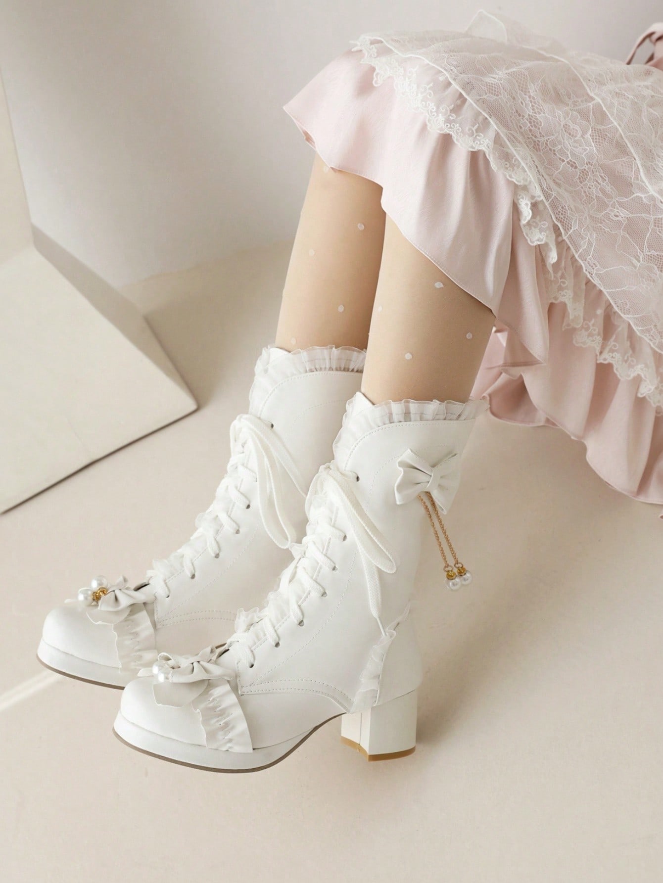 In White Women Ankle Boots & Booties