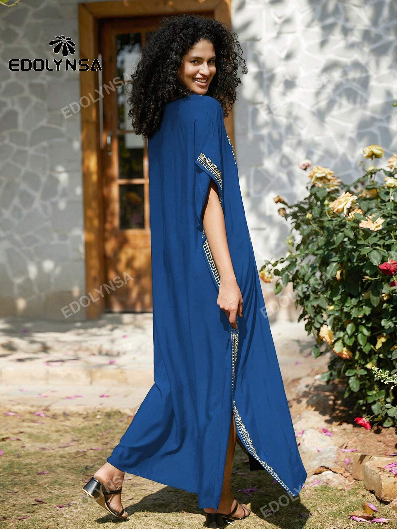 In Blue Women Cover Ups