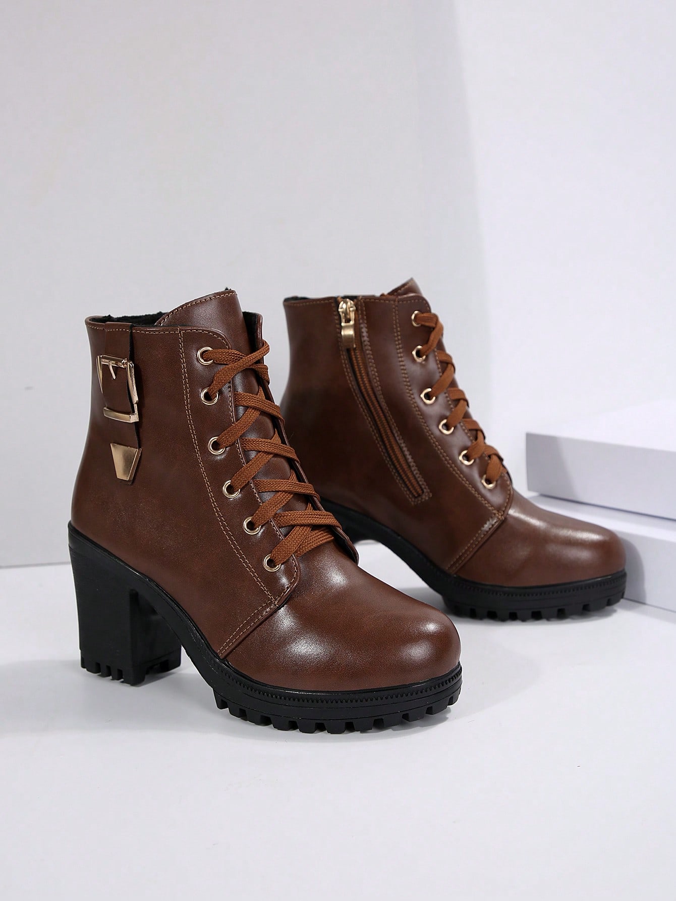 In Brown Women Ankle Boots & Booties