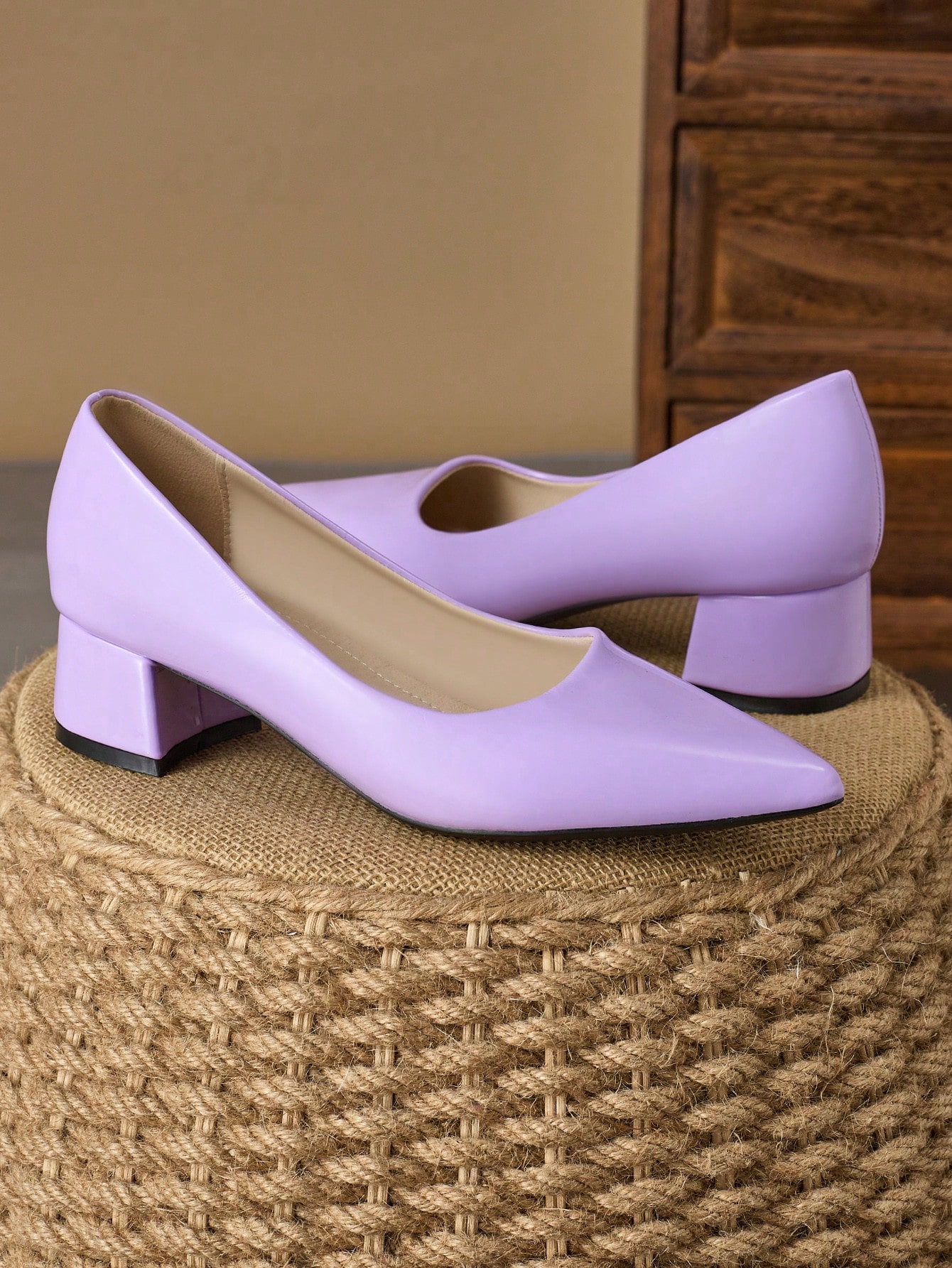 In Mauve Purple Women Shoes