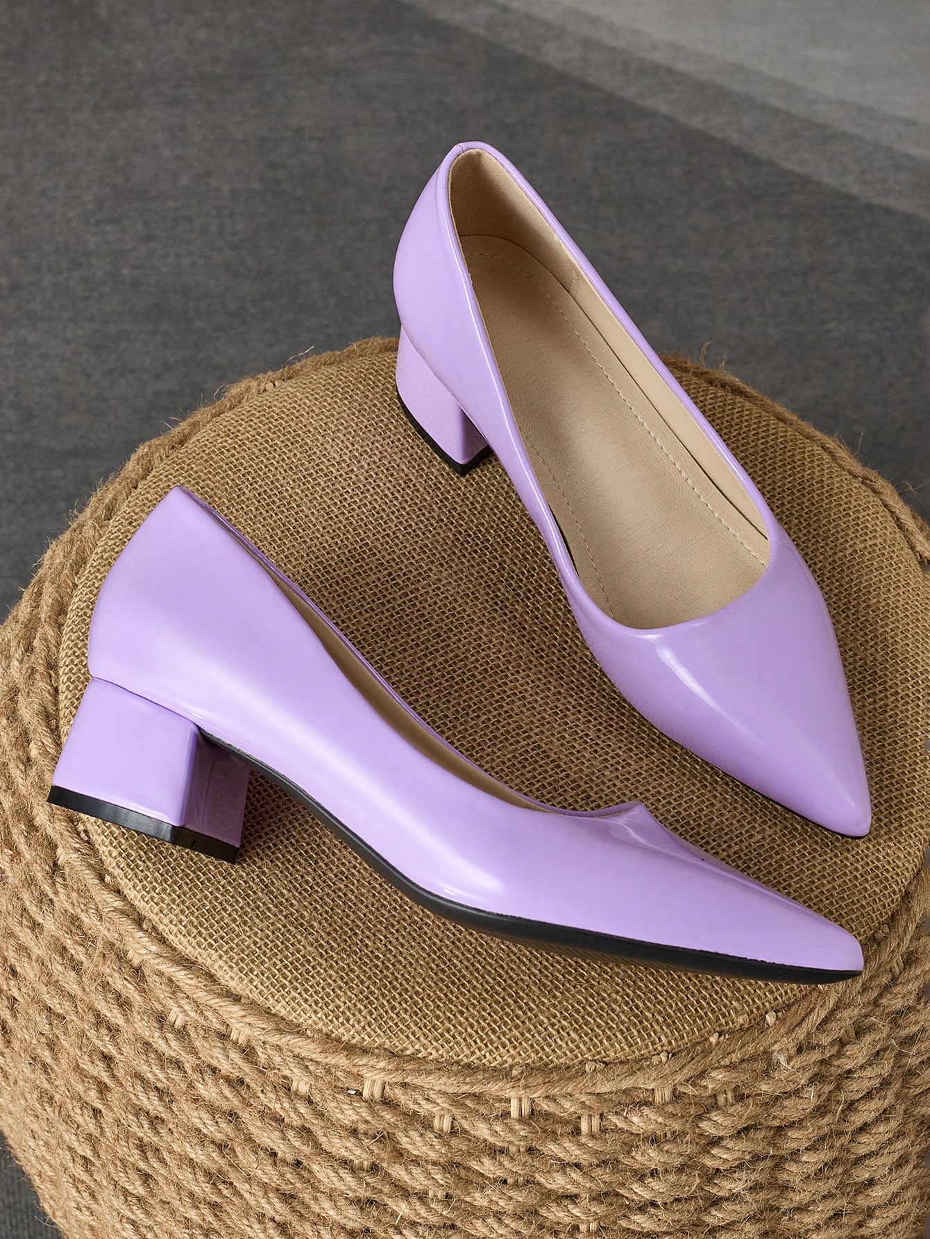 In Mauve Purple Women Shoes