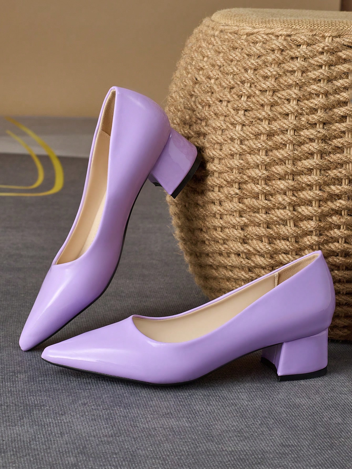 In Mauve Purple Women Shoes