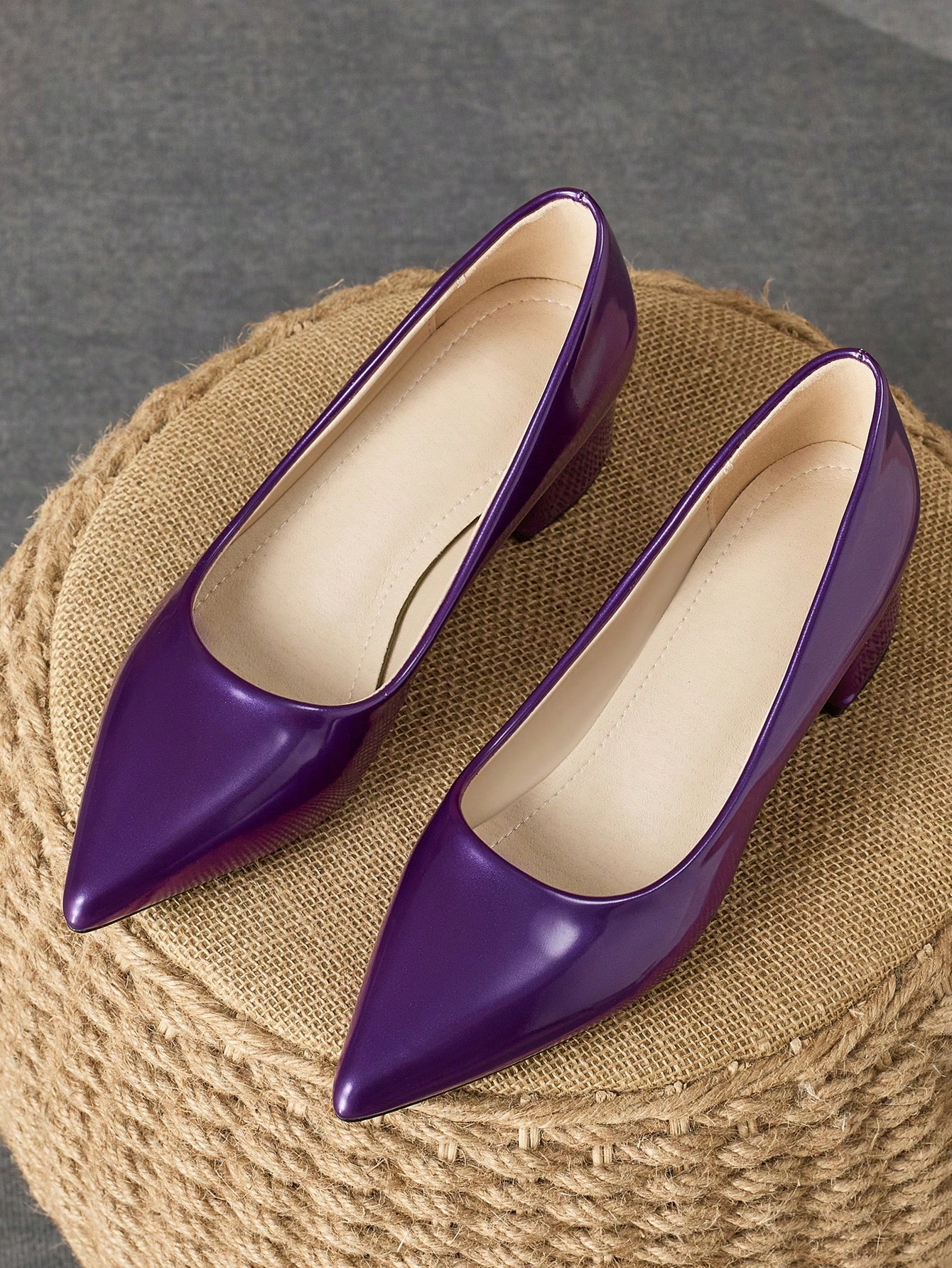 In Purple Women Pumps