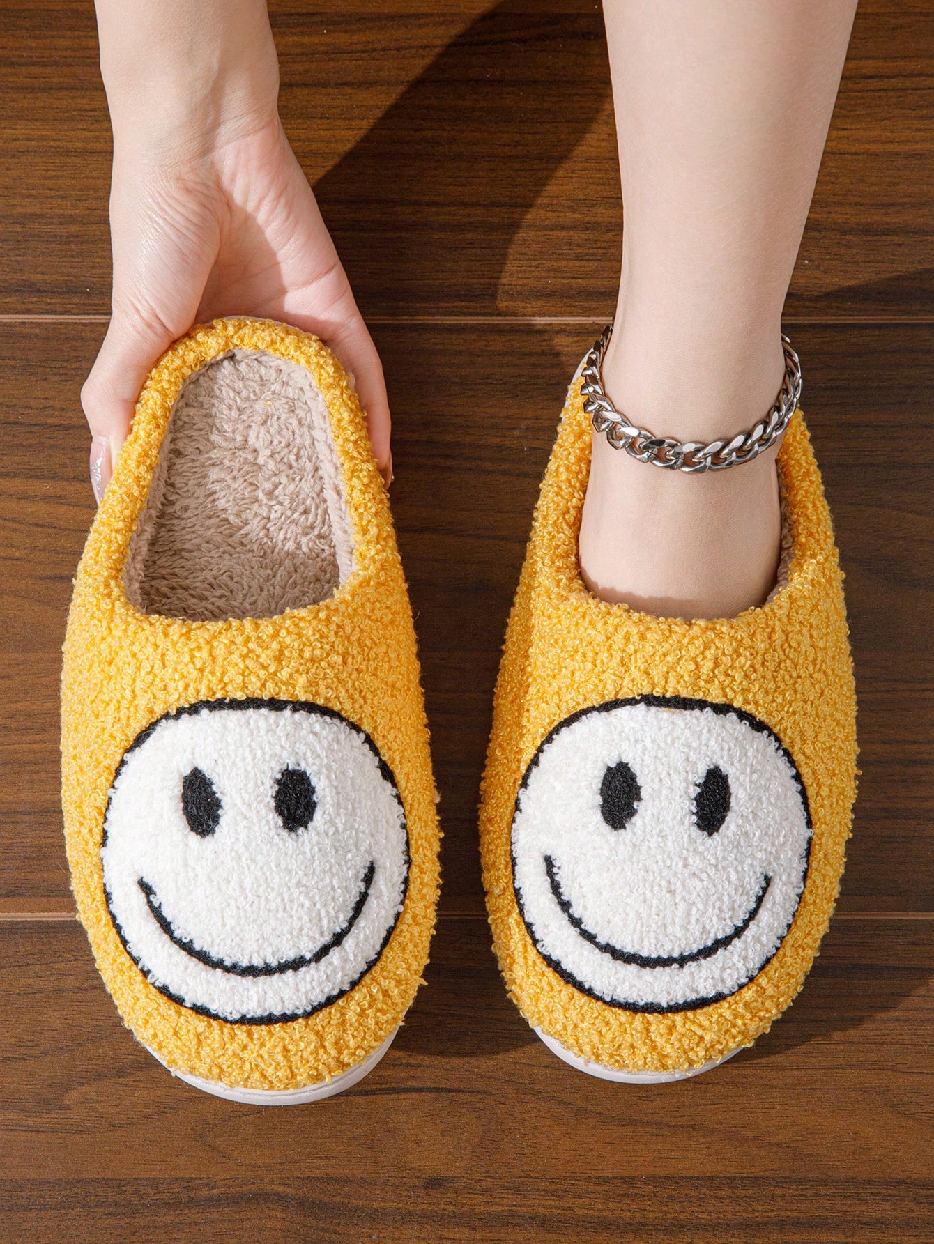 In Yellow Women Home Slippers