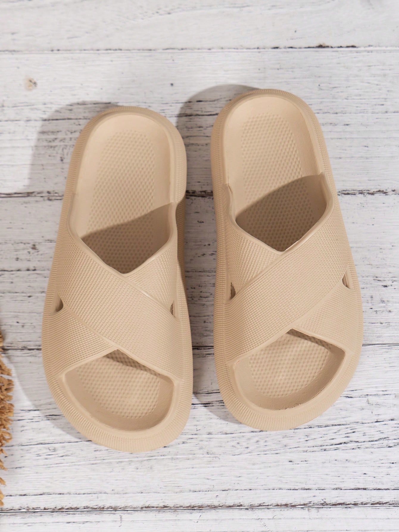 In Khaki Women Slides